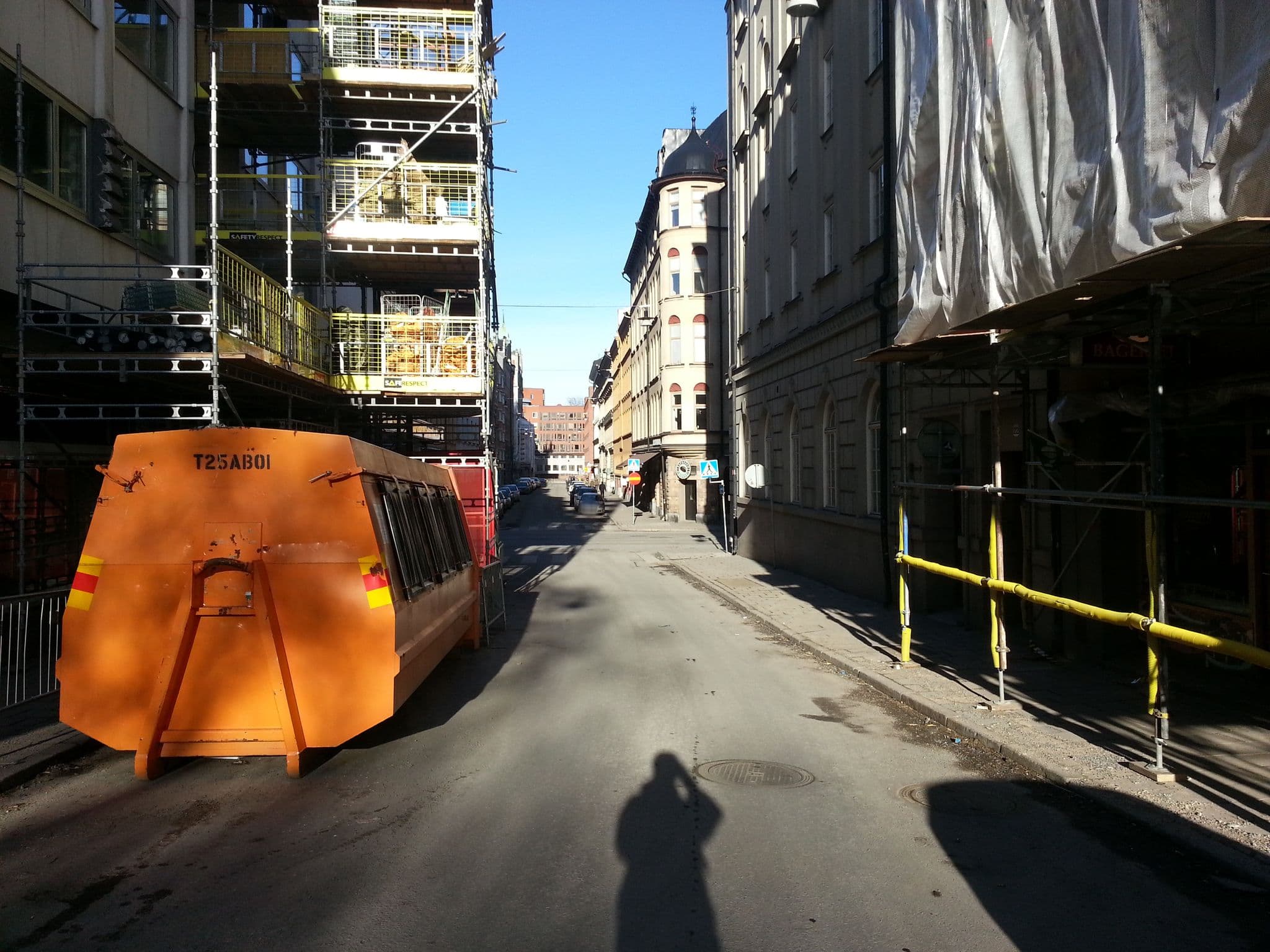 Street view near Piper Residence, Kungsholmen — © ainali (CC BY-SA · Mapillary)