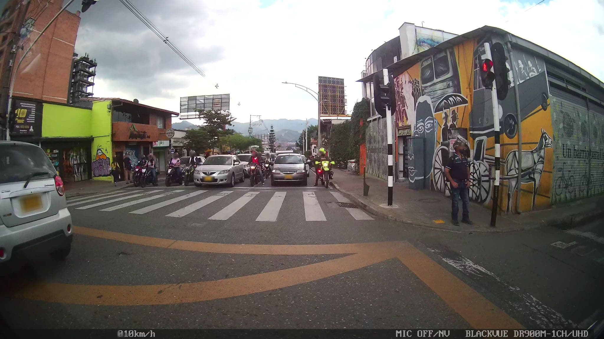 Street view near montañita, Medellín