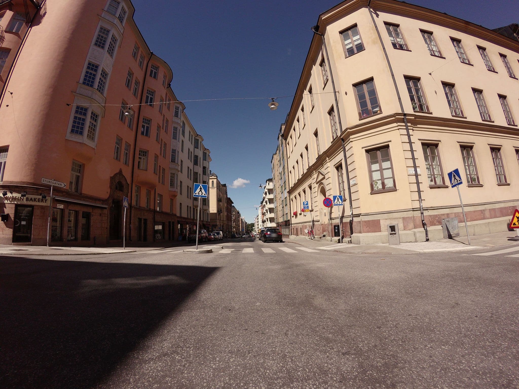 Street view near Factory, Östermalm — © andreas_p (CC BY-SA · Mapillary)