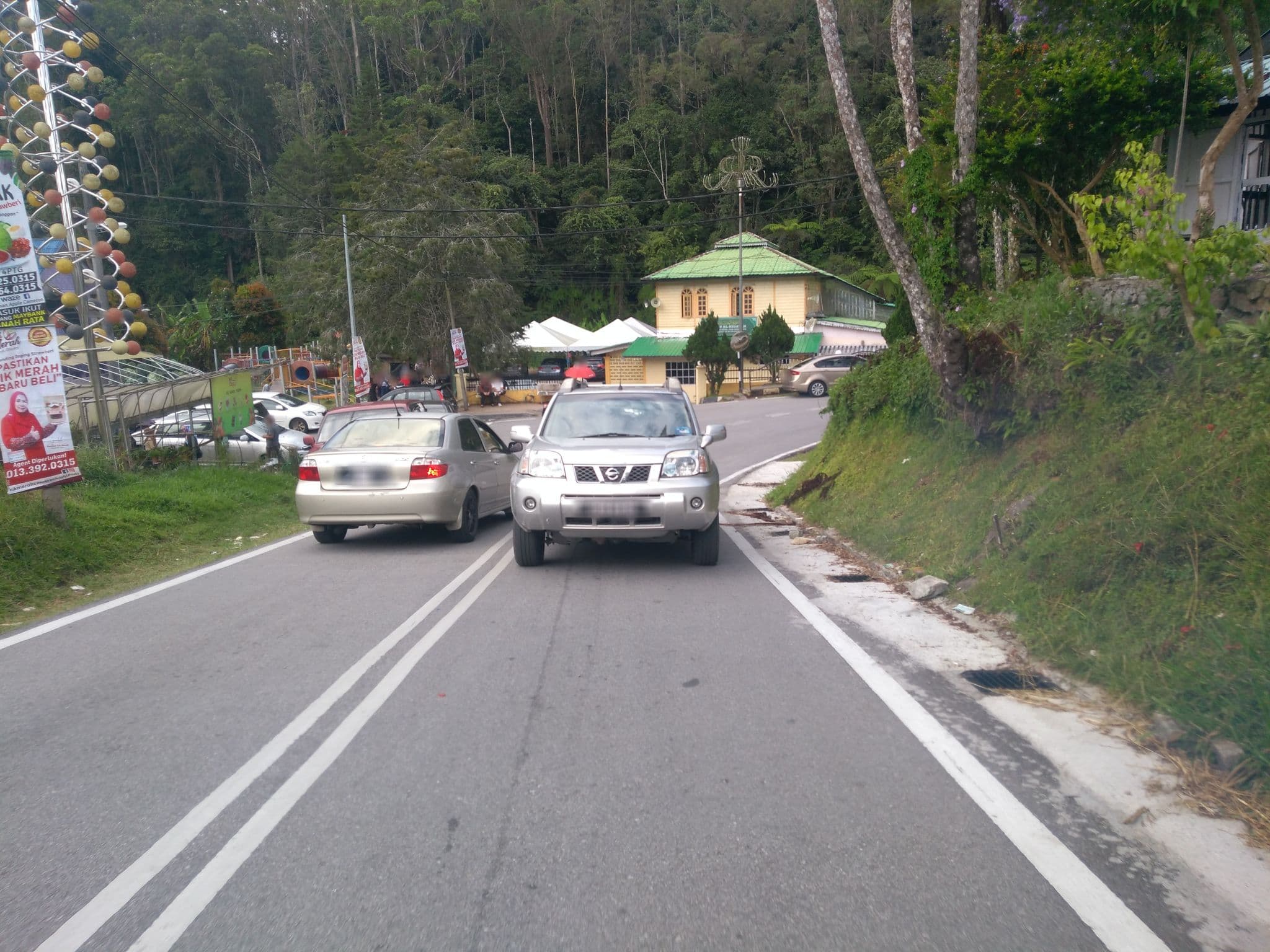Street view near Marina Challet N Resort, Cameron Highland, Berincang — © remonet (CC BY-SA · Mapillary)