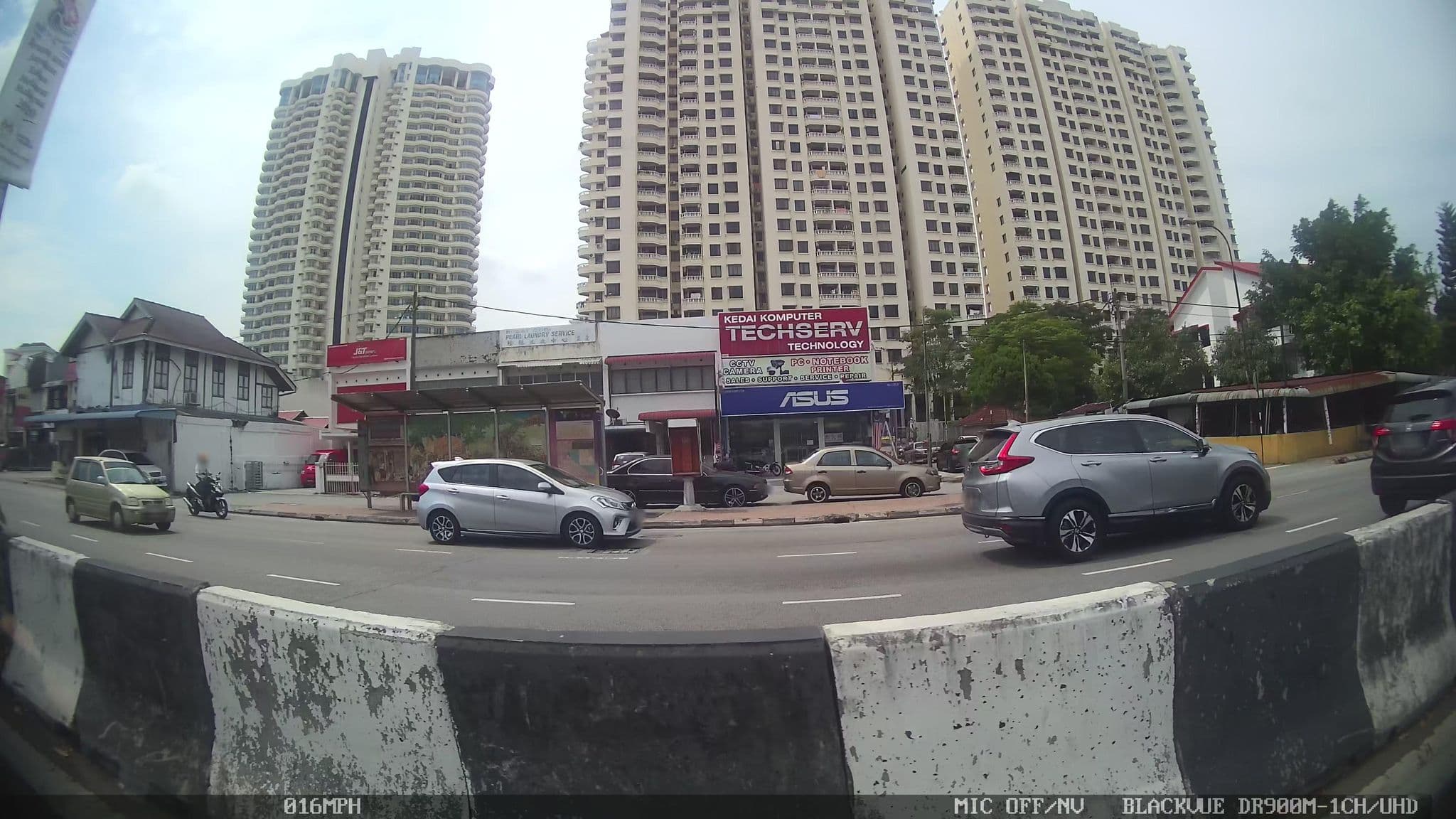 Street view near Qube Penang, Tanjung Tokong — © kaart_4 (CC BY-SA · Mapillary)