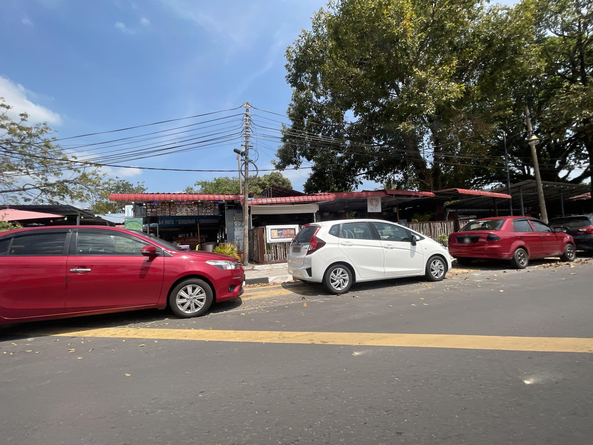 Street view near Parkroyal Langkawi Resort, Pantai Cenang — © filipb (CC BY-SA · Mapillary)