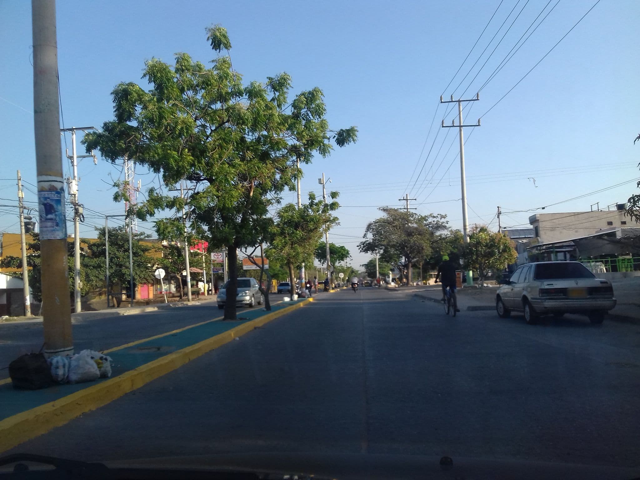 Street view near Lacasa del Viajero, Riohacha