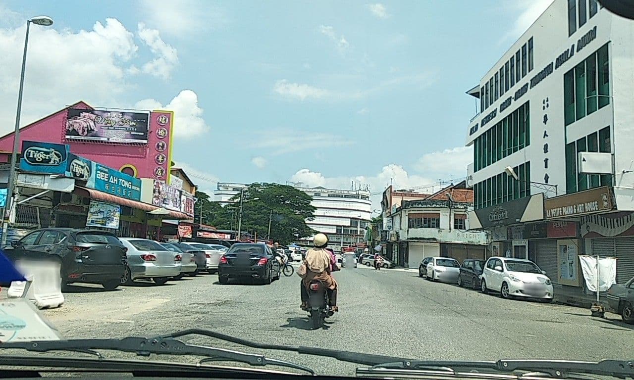 Street view near SP Southern Hotel, Sungai Petani — © shamam10 (CC BY-SA · Mapillary)