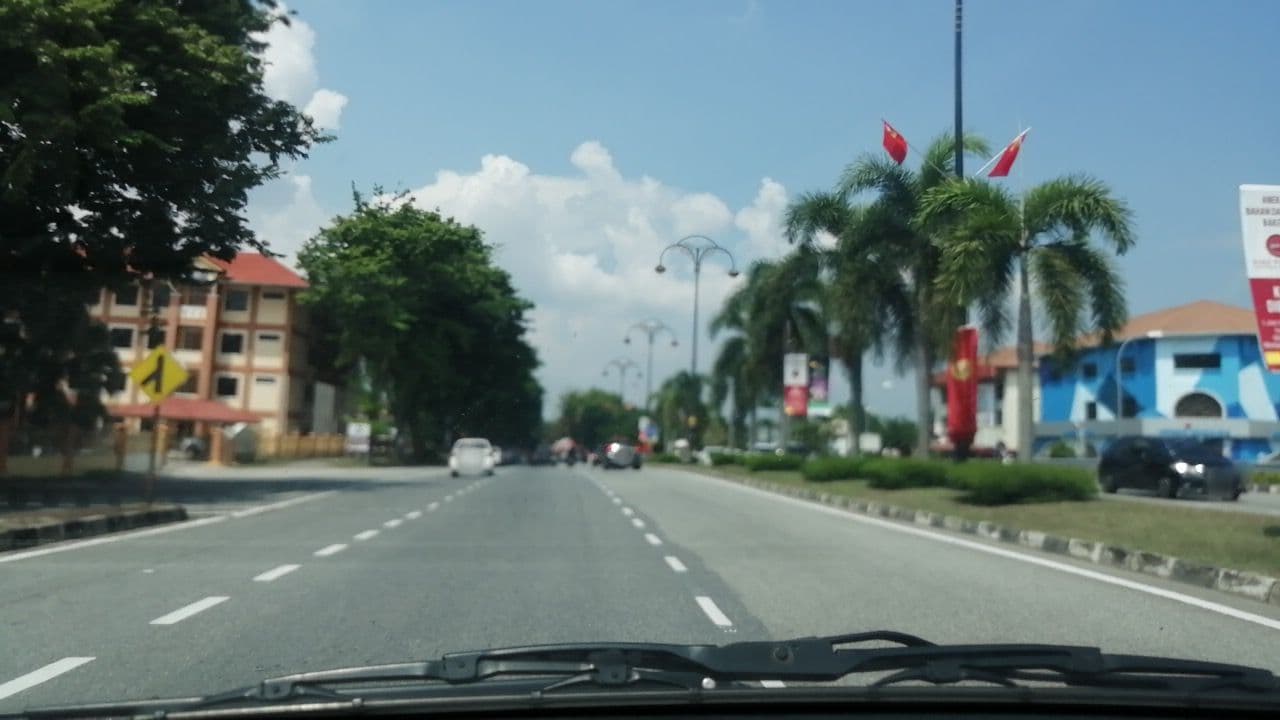 Street view near Hotel El-Zahraa, Sungai Petani — © mirzalutfan (CC BY-SA · Mapillary)
