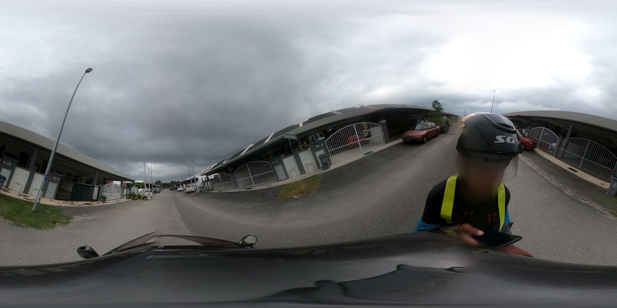 Street view near Aa Homestay Teluk Kemang Belida, Kampung Teluk Kemang — © ahlang2 (CC BY-SA · Mapillary)