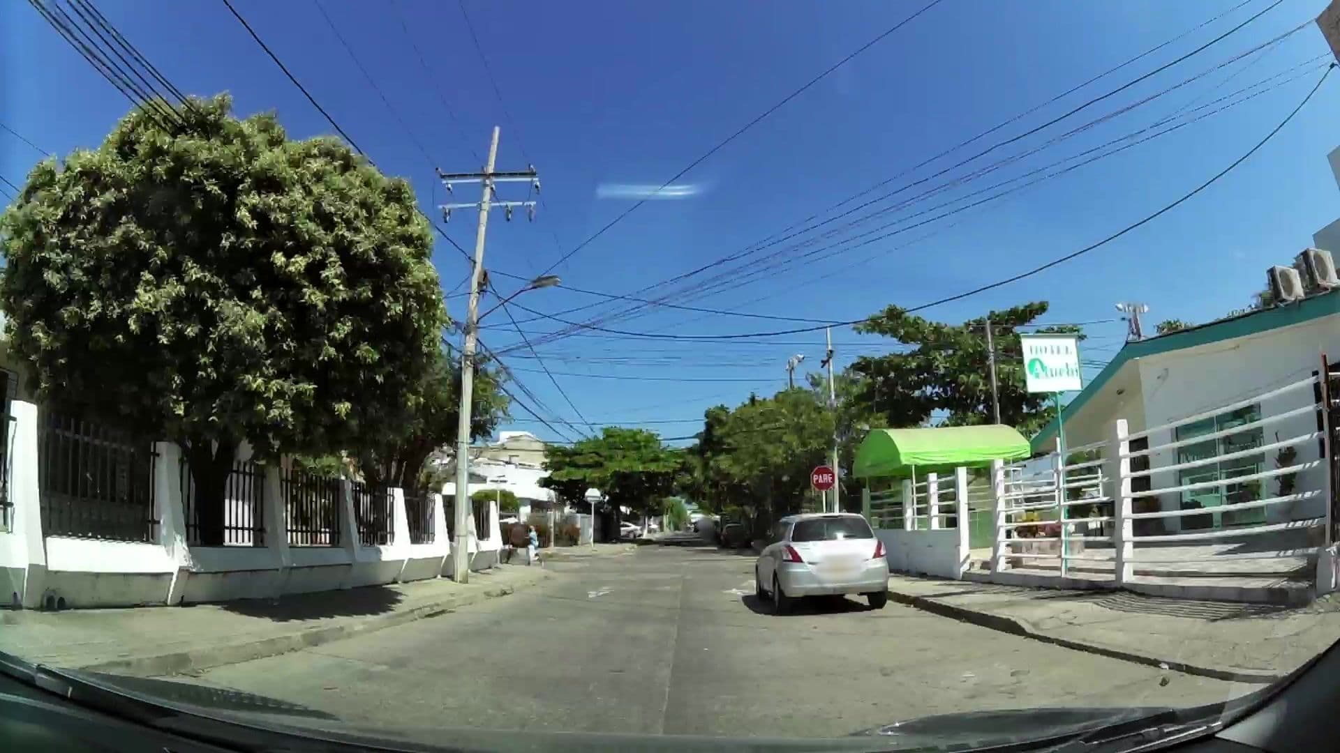 Street view near Motel Aluchi, Cartagena