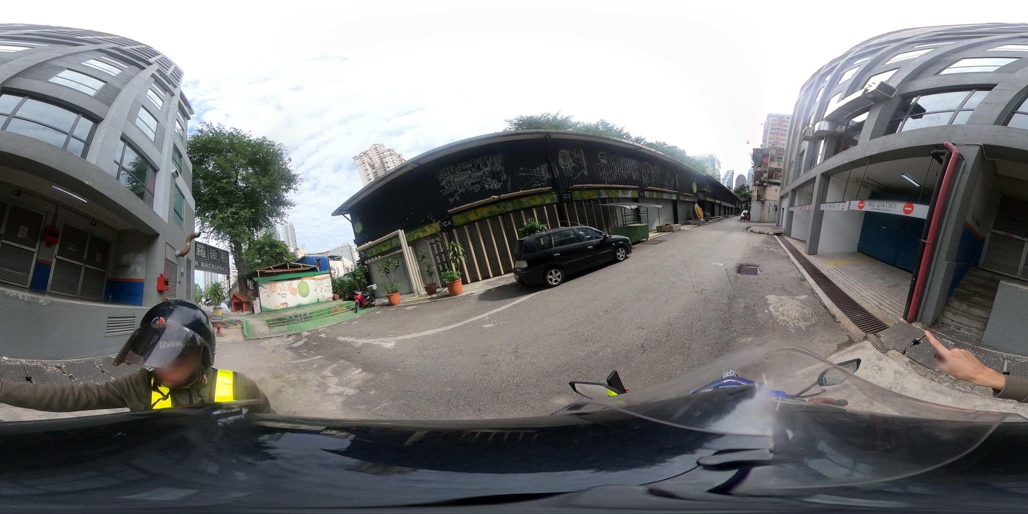 Street view near Alor street hotel, Bukit Bintang — © ahlang2 (CC BY-SA · Mapillary)
