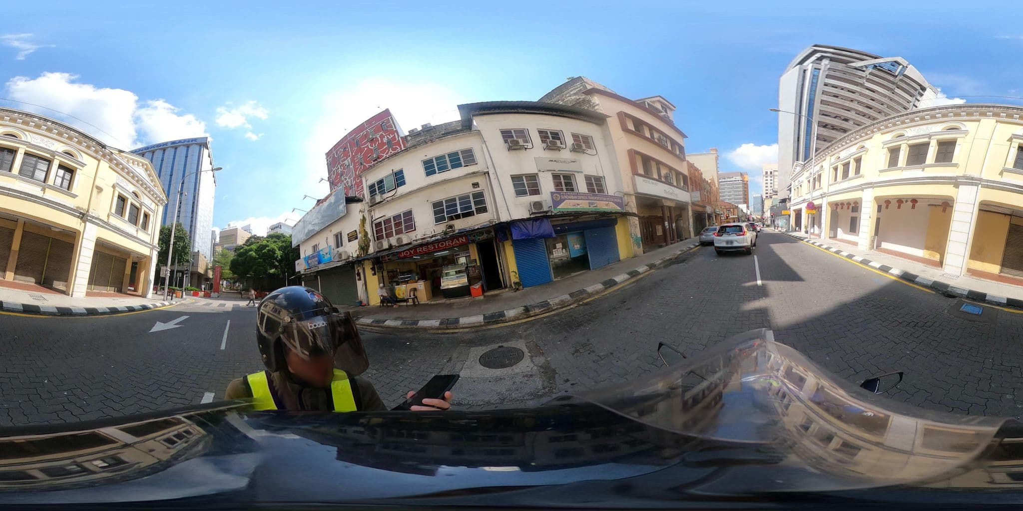 Street view near Space Hotel, Kuala Lumpur — © ahlang2 (CC BY-SA · Mapillary)