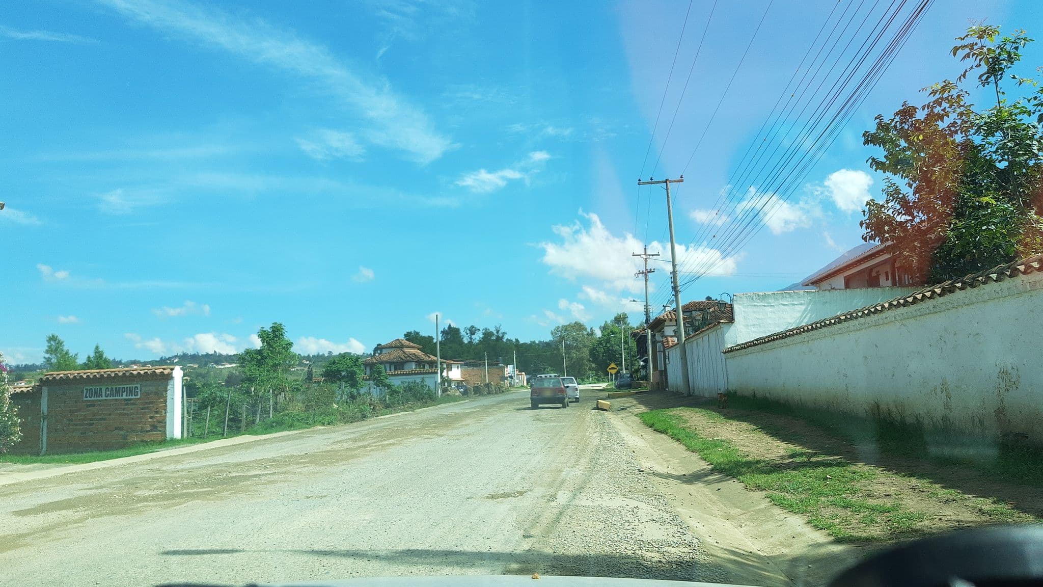 Street view near Posada y zona de camping Pancho Paisa, Villa de Leyva — © luiscame (CC BY-SA · Mapillary)