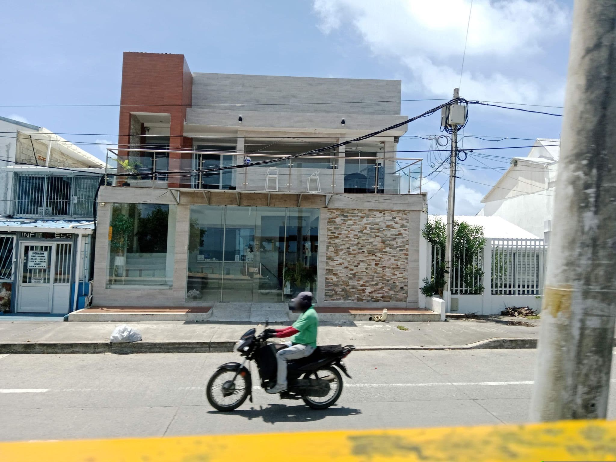 Street view near Villa Lithany, San Andrés — © Empanada (CC BY-SA · Mapillary)