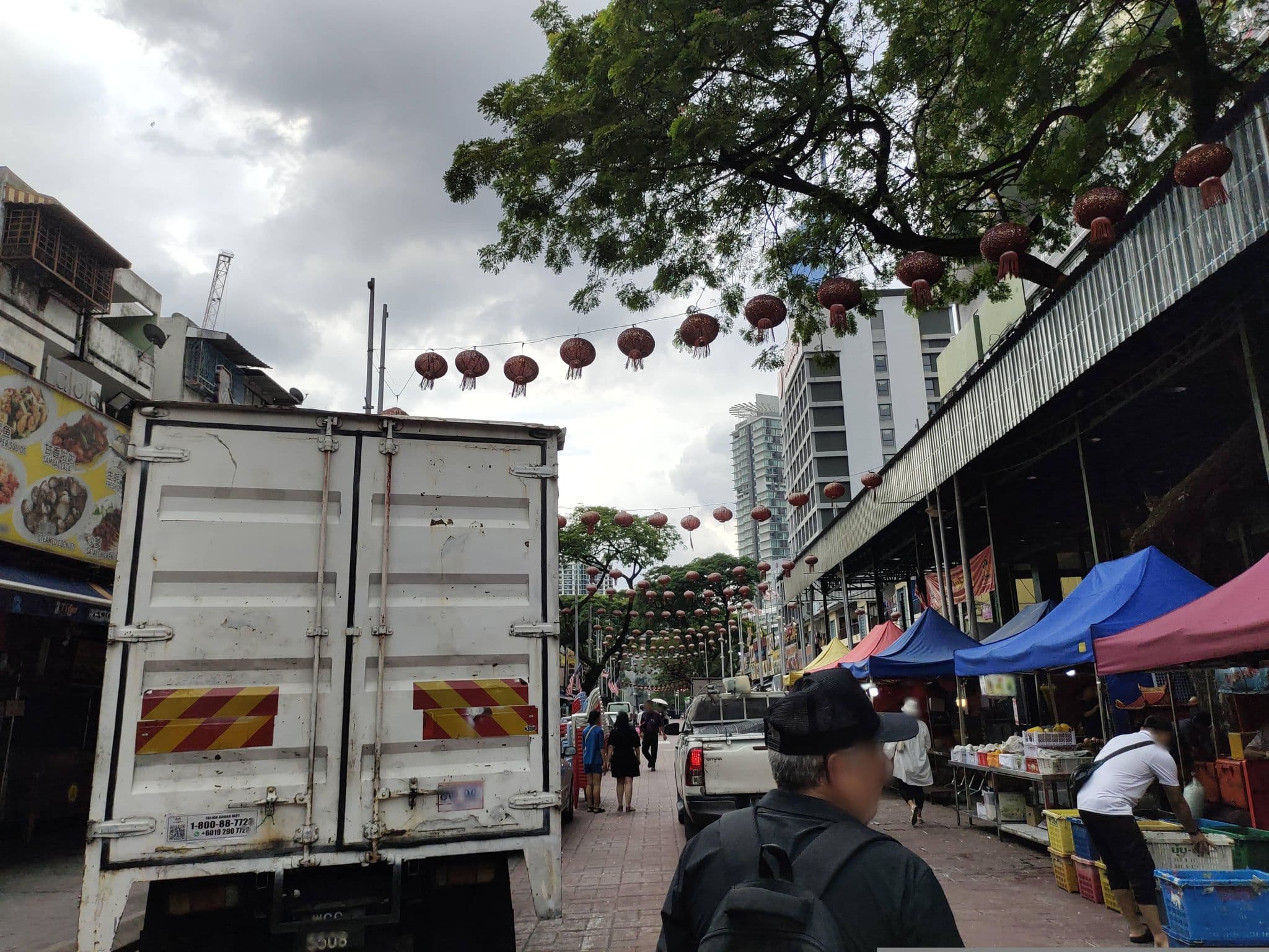 Street view near P/E Budget Hotel, Bukit Bintang — © zh9567 (CC BY-SA · Mapillary)
