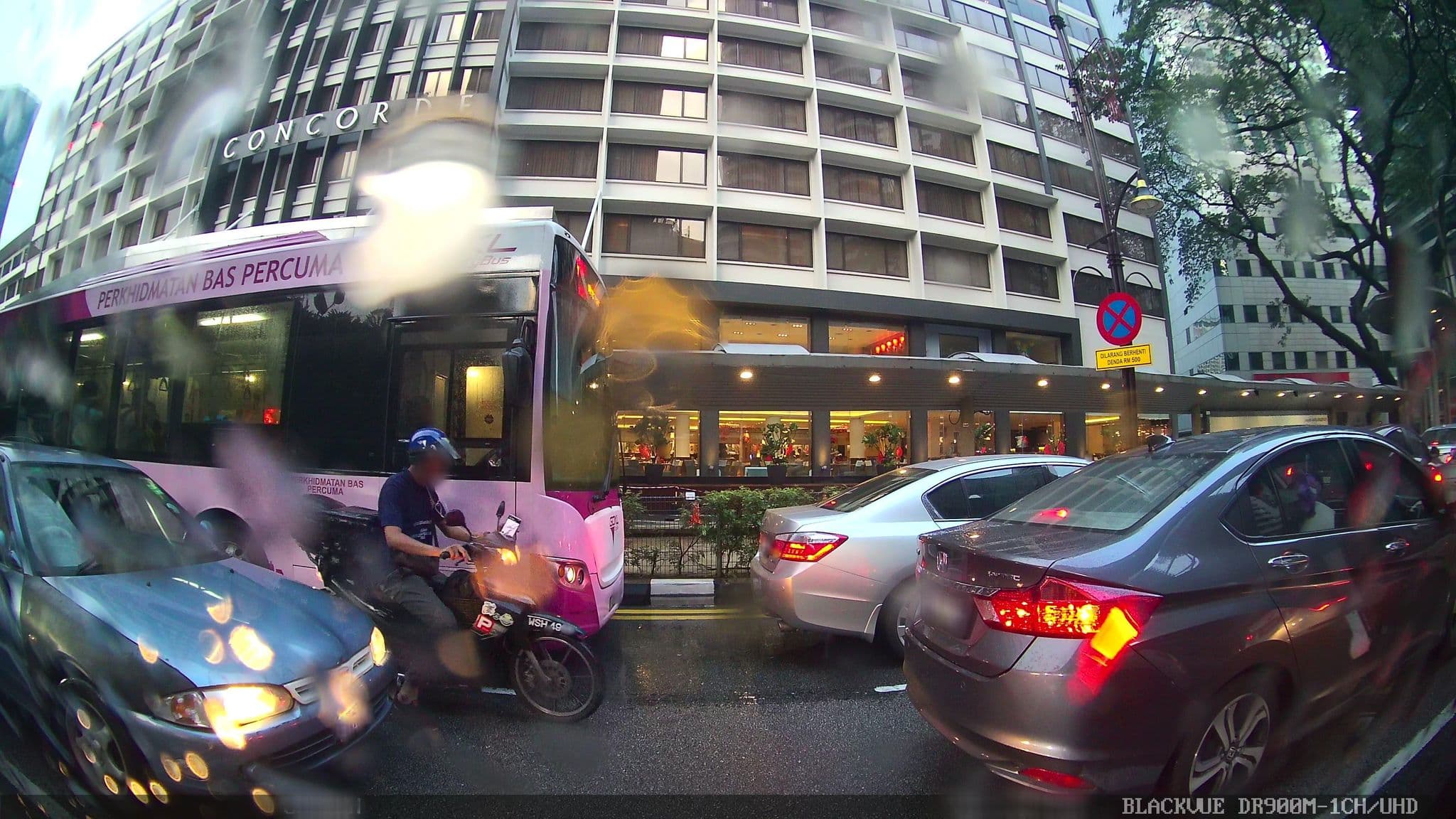 Street view near Cong Codei Hotel, Bukit Bintang — © kaart_4 (CC BY-SA · Mapillary)
