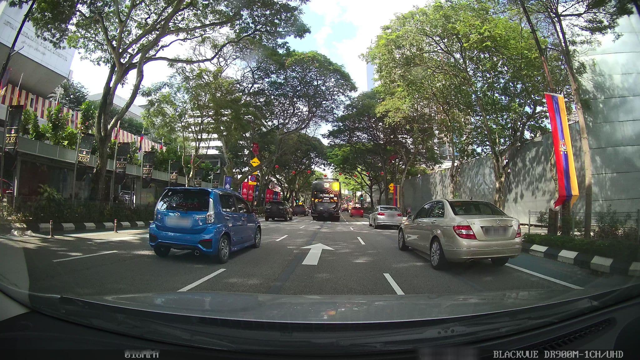 Street view near Bluesky Hotel, Kuala Lumpur — © kaart_3 (CC BY-SA · Mapillary)