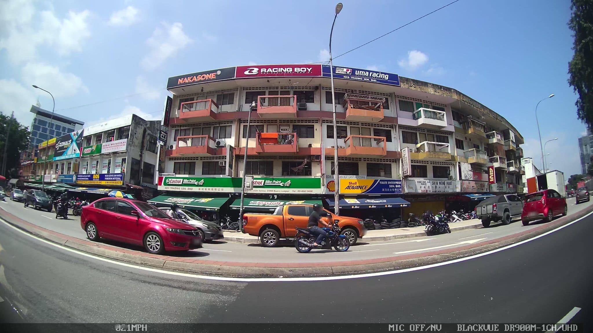 Street view near Vistana Hotel Penang, Titiwangsa — © kaart_4 (CC BY-SA · Mapillary)