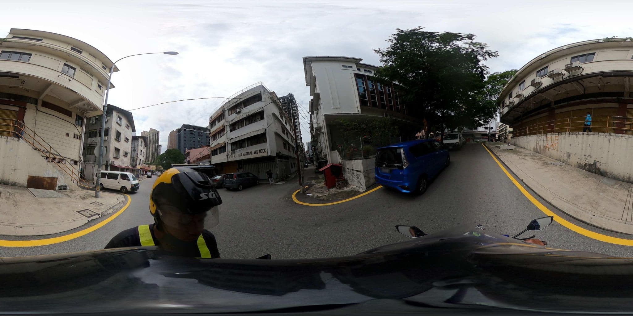 Street view near Sun Ya Hotel 24JAM, Kampung Baru — © ahlang2 (CC BY-SA · Mapillary)
