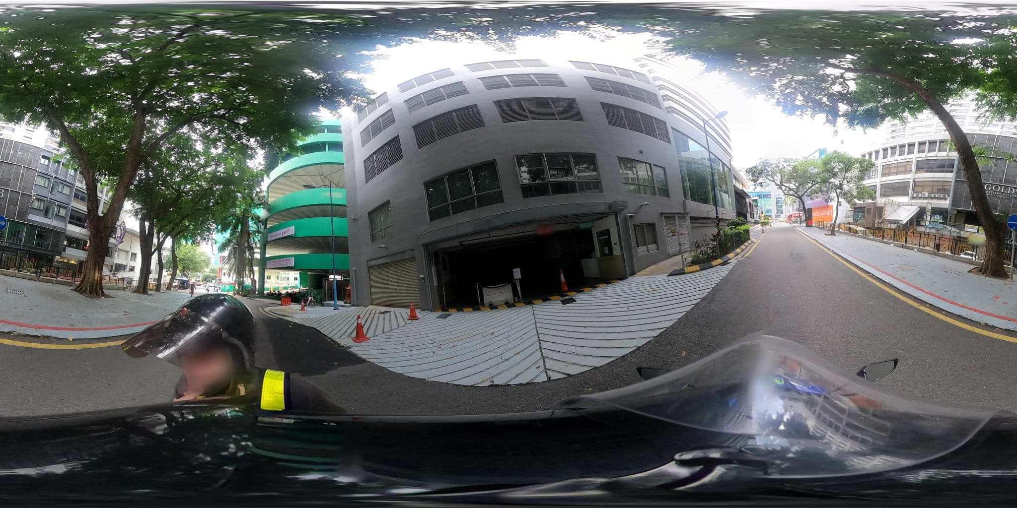 Street view near Victory Exclusive Hotel, Bukit Bintang — © ahlang2 (CC BY-SA · Mapillary)