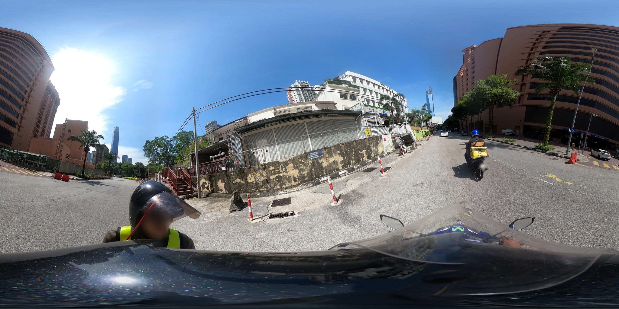 Street view near Hotel 1312, Bukit Bintang — © ahlang2 (CC BY-SA · Mapillary)
