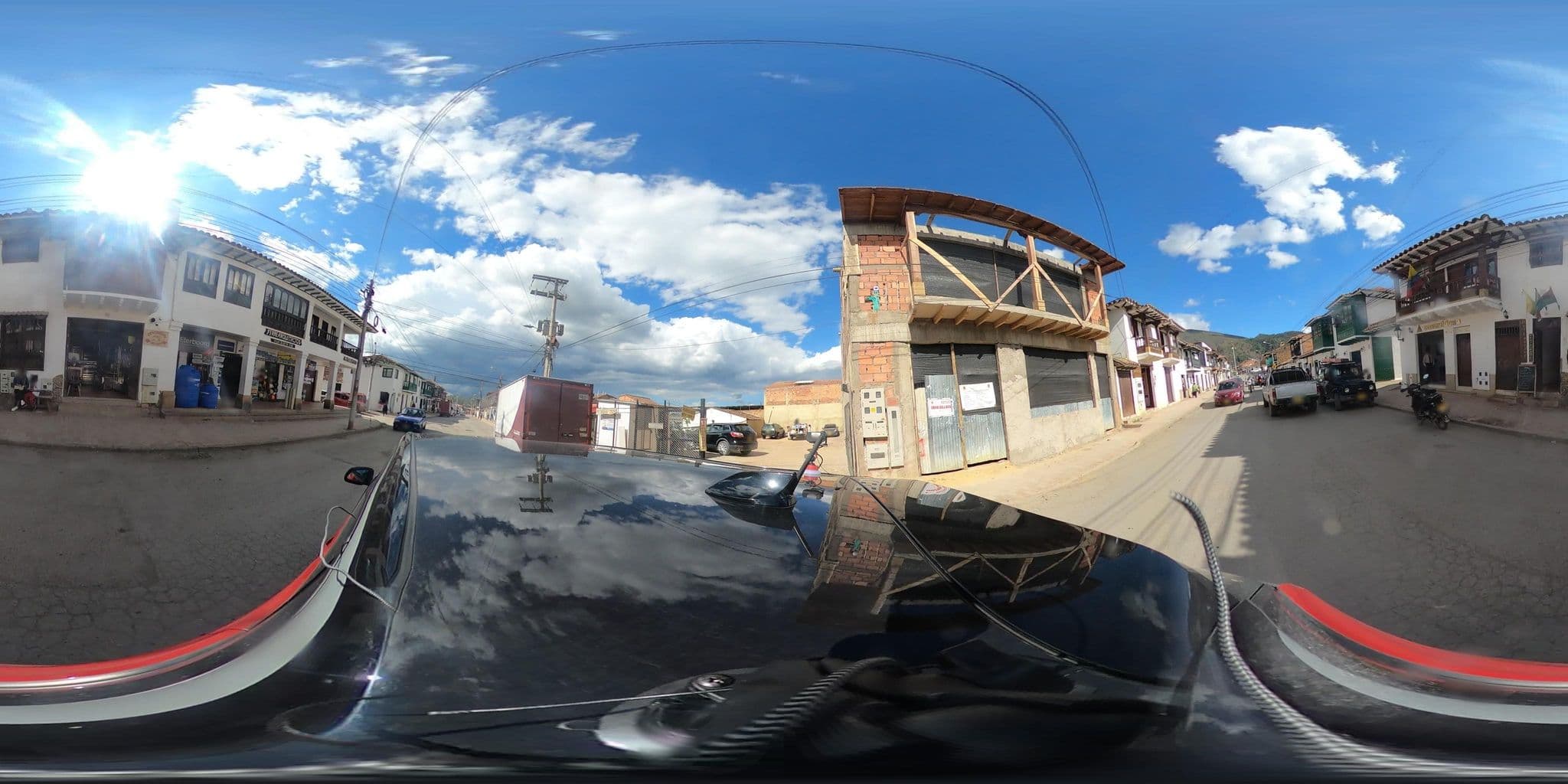 Street view near Hospedaje Los Olivos, Villa de Leyva — © angoca (CC BY-SA · Mapillary)