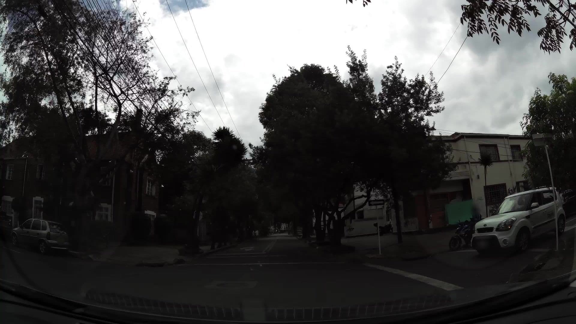 Street view near Casamigos Co-Habitation Hostel, Bogotá