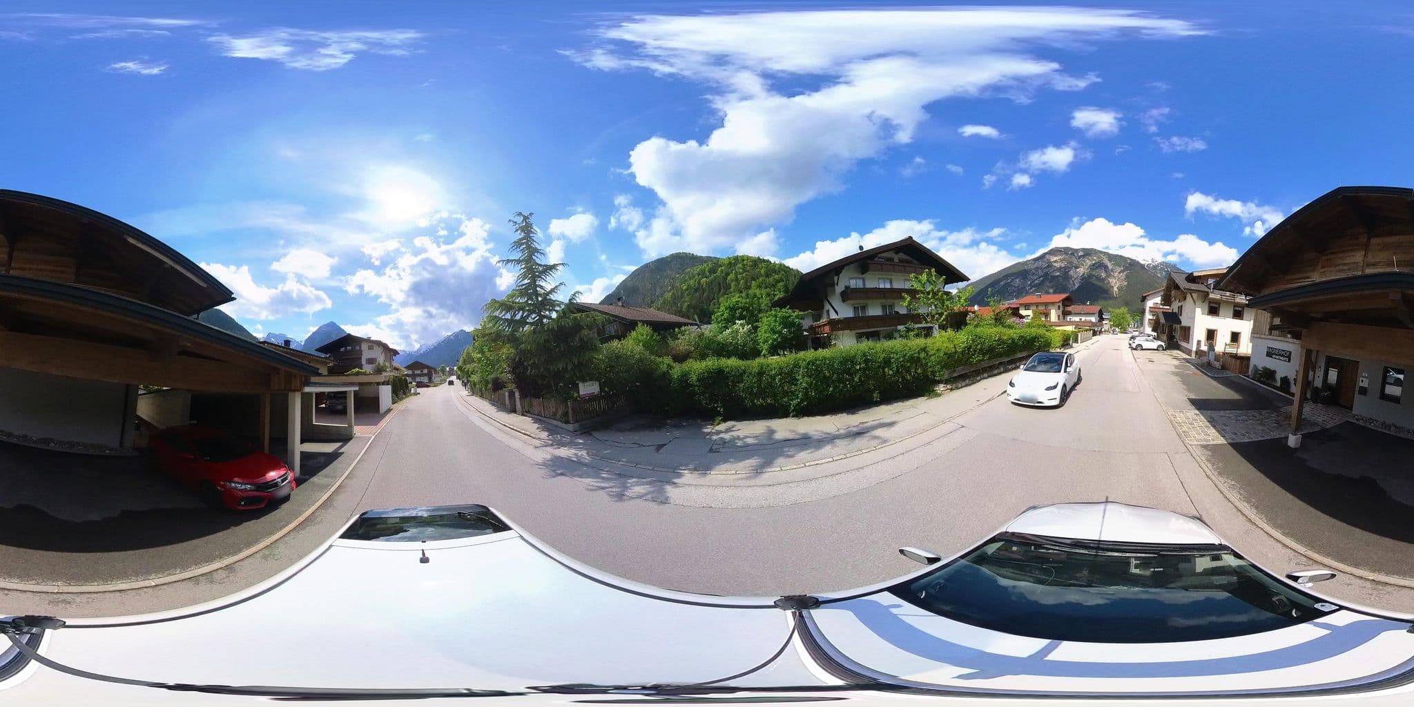 Street view near Wagnerhof Apartments, Maurach