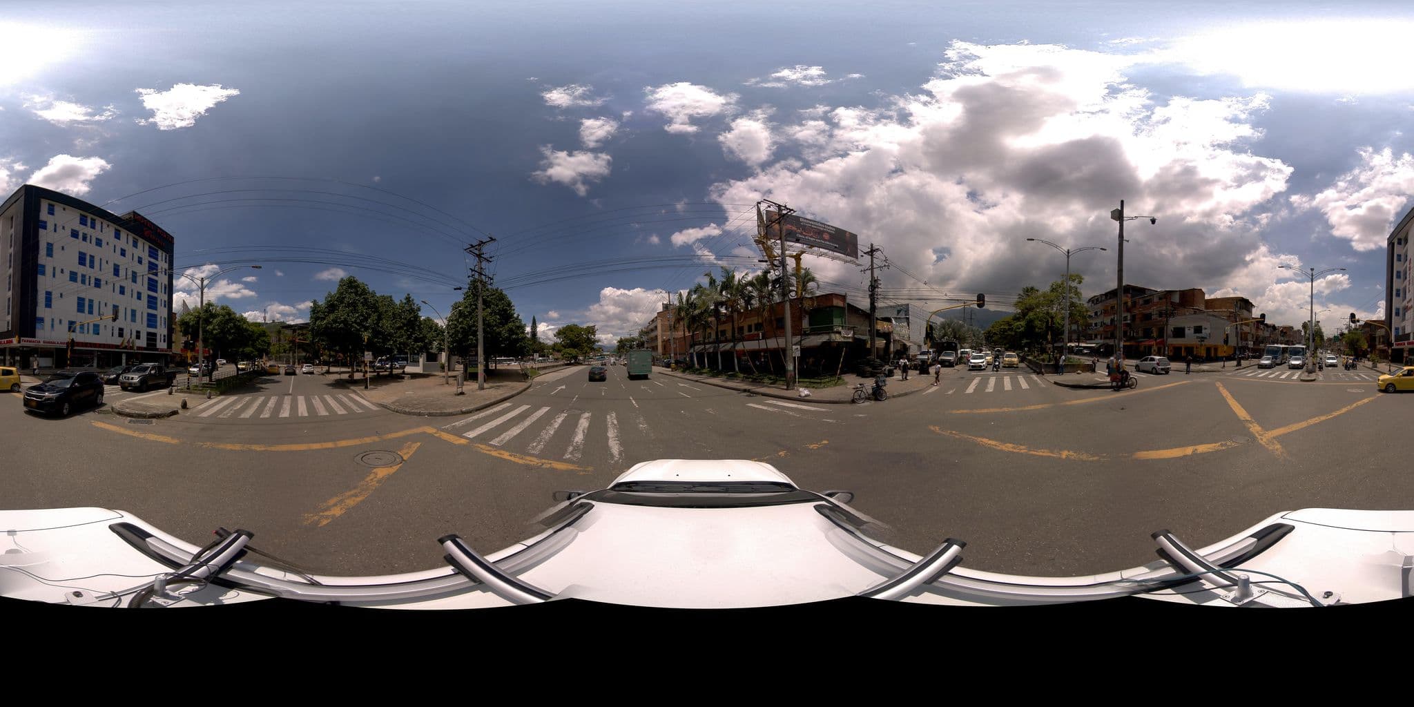 Street view near Portal Central, Itagüí — © Itagui_FN360 (CC BY-SA · Mapillary)