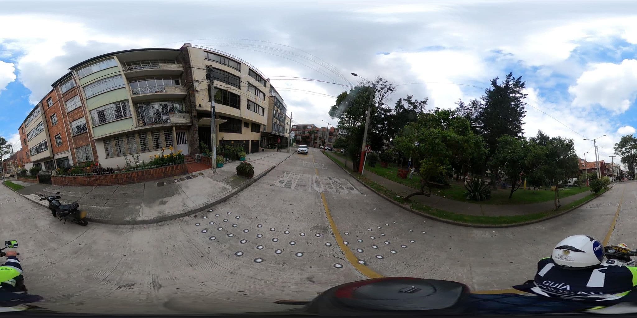 Street view near Hotel Teusaquillo, Bogotá — © jramonSDM (CC BY-SA · Mapillary)
