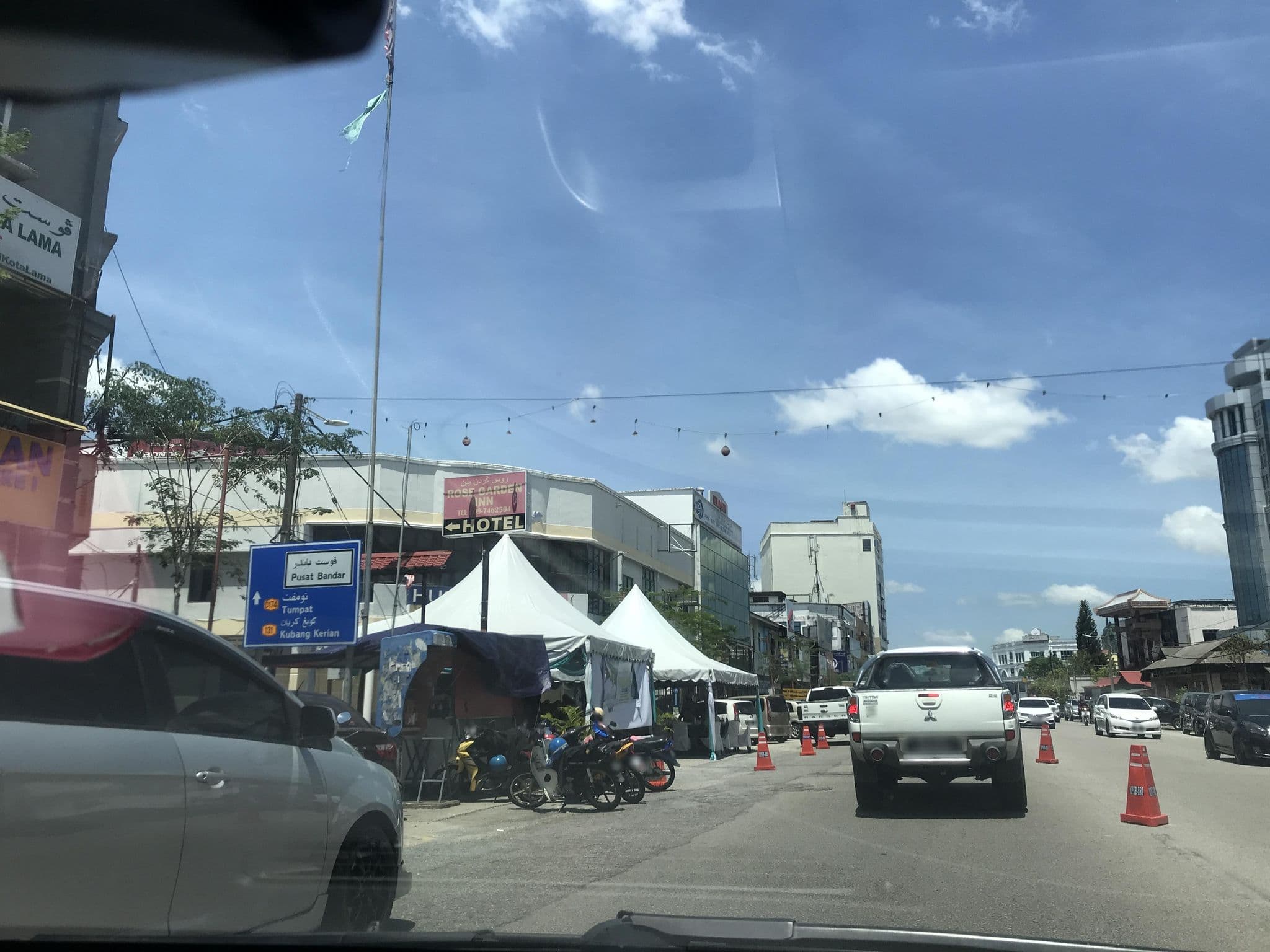 Street view near Hotel Kenangan Kota Bharu, Kota Bharu — © Jeddy (CC BY-SA · Mapillary)