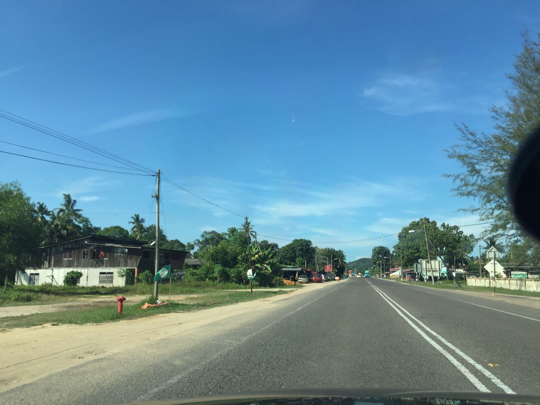 Street view near Ummi Guesthouse, Dungun — © afeezaziz (CC BY-SA · Mapillary)