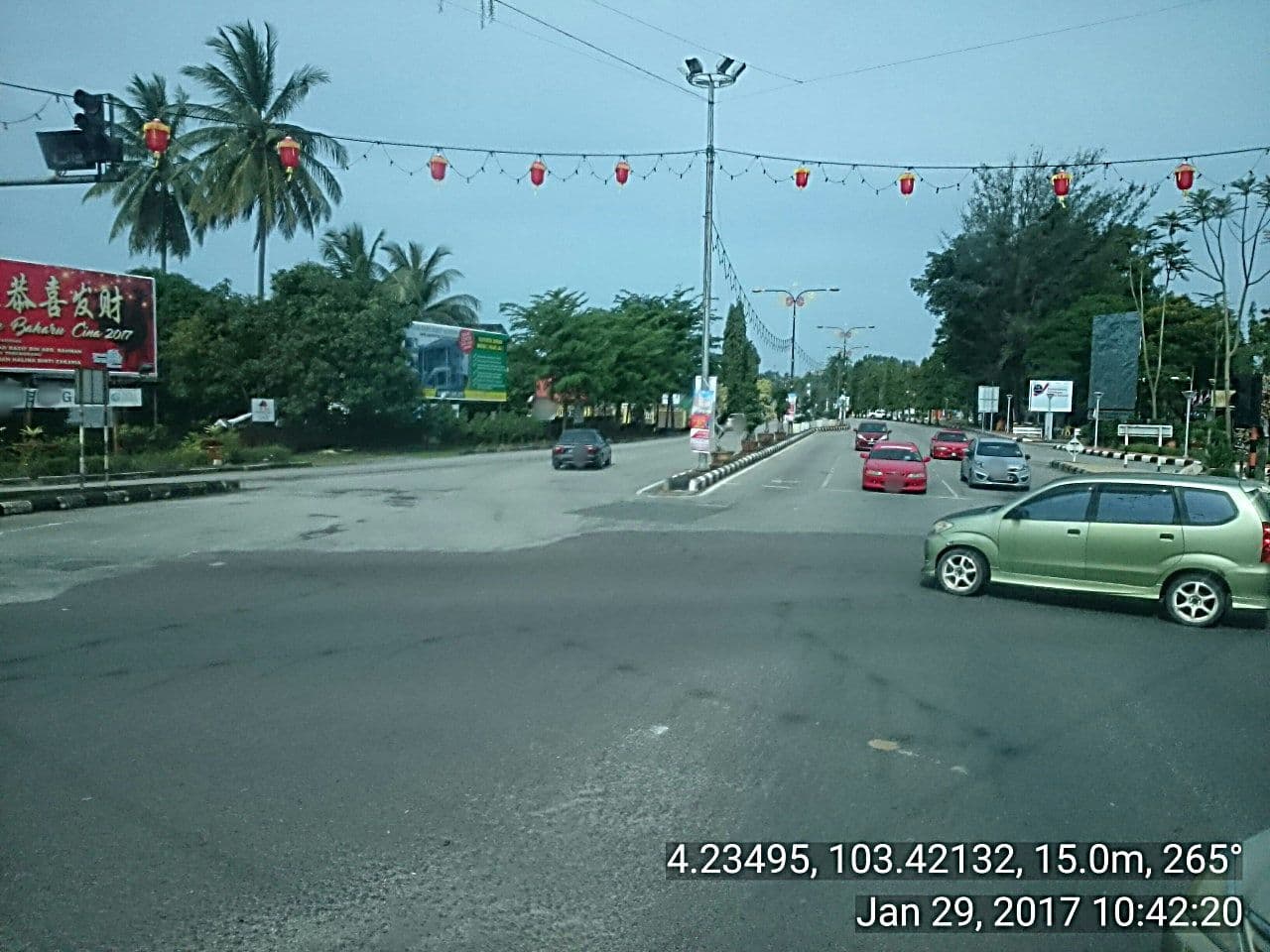 Street view near Sayang Chalet, Cukai — © acai (CC BY-SA · Mapillary)