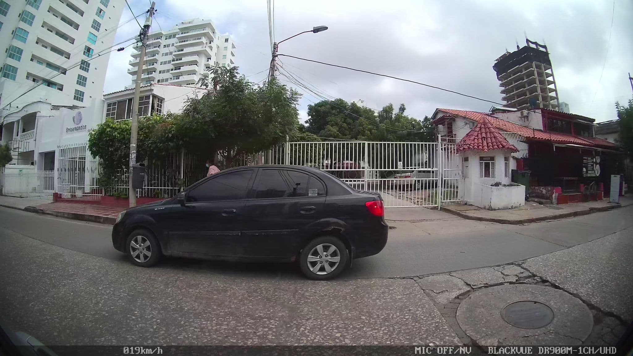Street view near The three dog's house, Cartagena