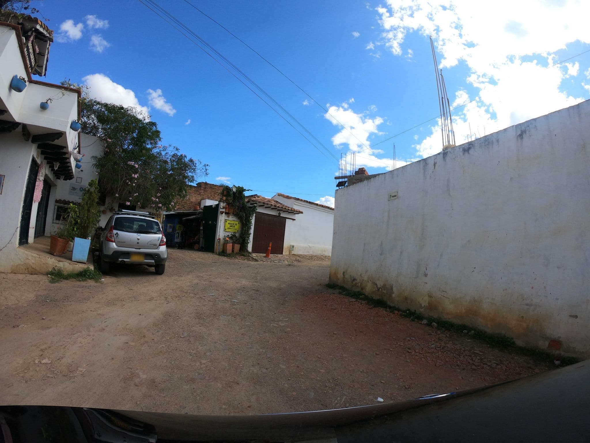 Street view near Balcón de San Sebastián, Villa de Leyva — © angoca (CC BY-SA · Mapillary)