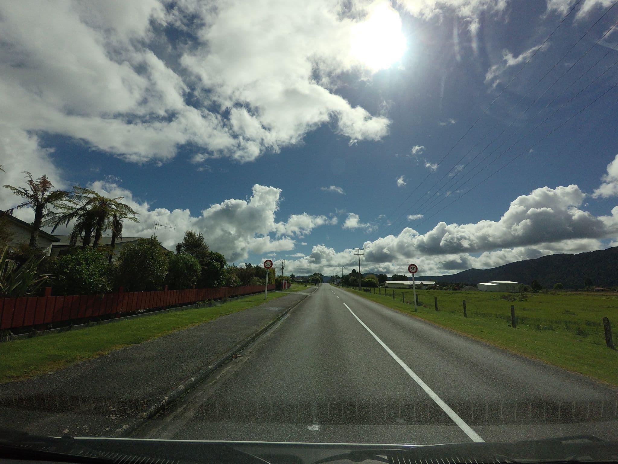 Street view near Lake Matheson Motel Fox Glacier, Waikowhai — © mishari (CC BY-SA · Mapillary)