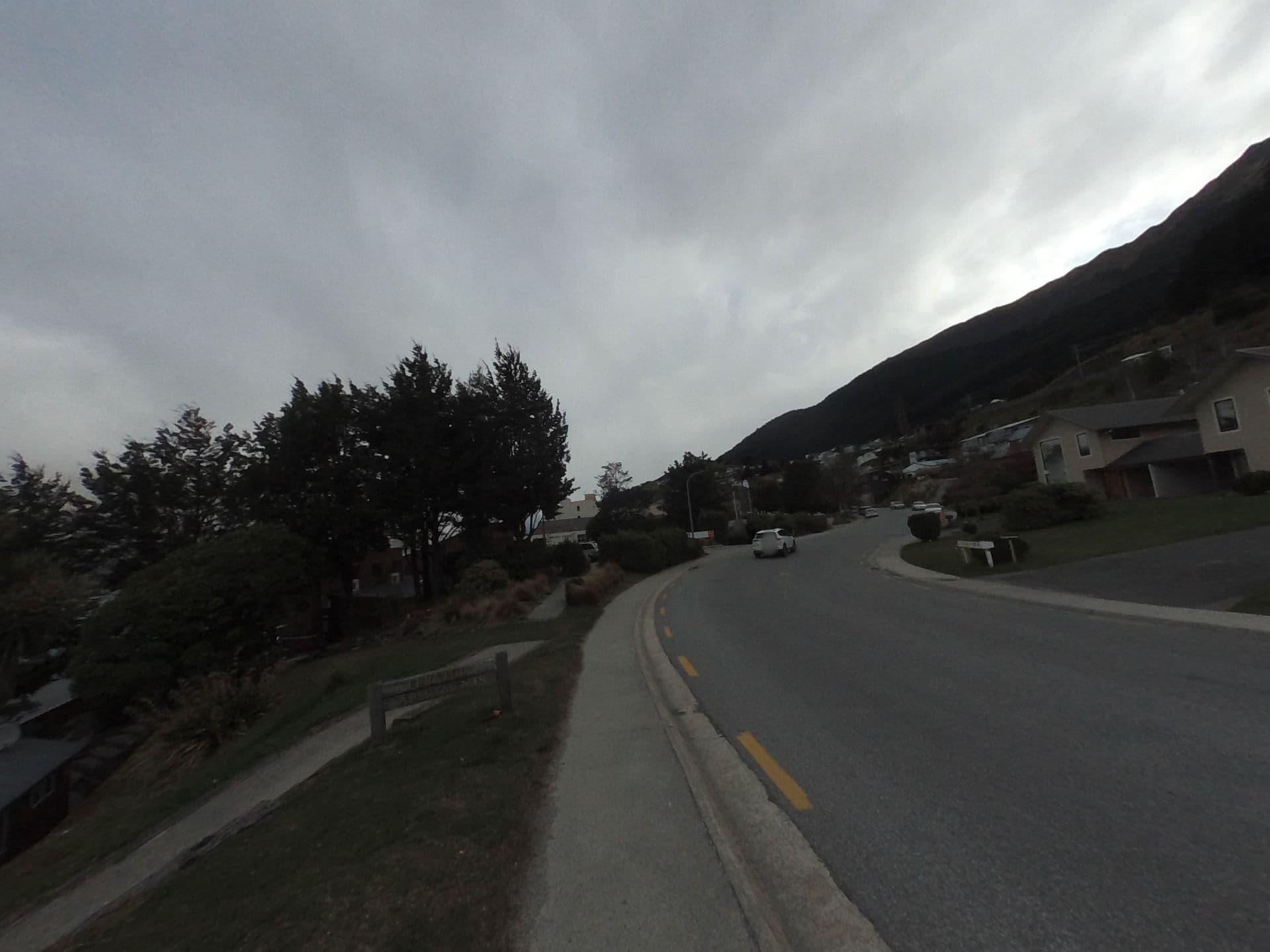 Street view near Queenstown Lodge, Queenstown — © rsnaru (CC BY-SA · Mapillary)