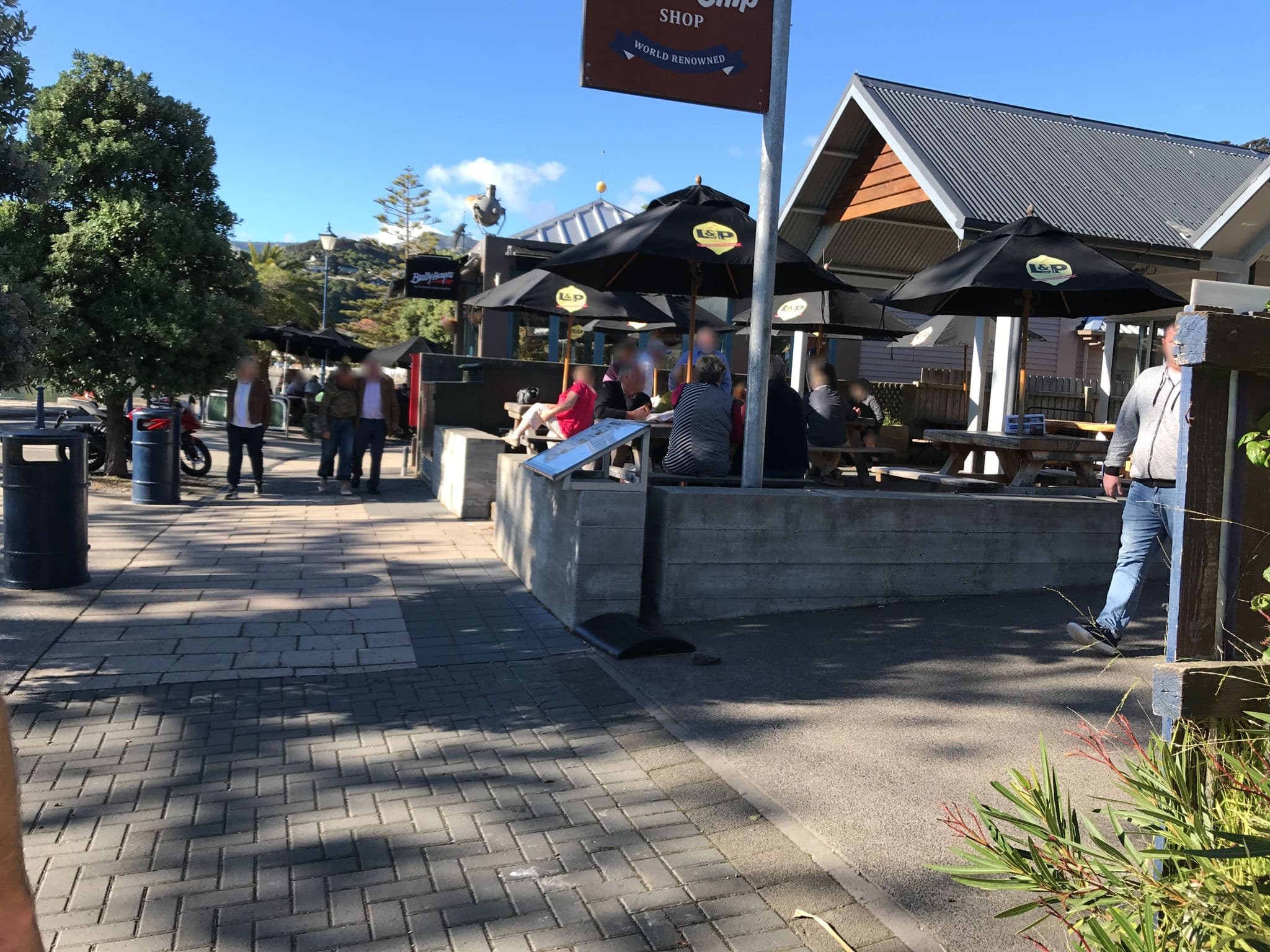 Street view near Dolphin Backpackers, Diamond Harbour — © nigelramsay (CC BY-SA · Mapillary)