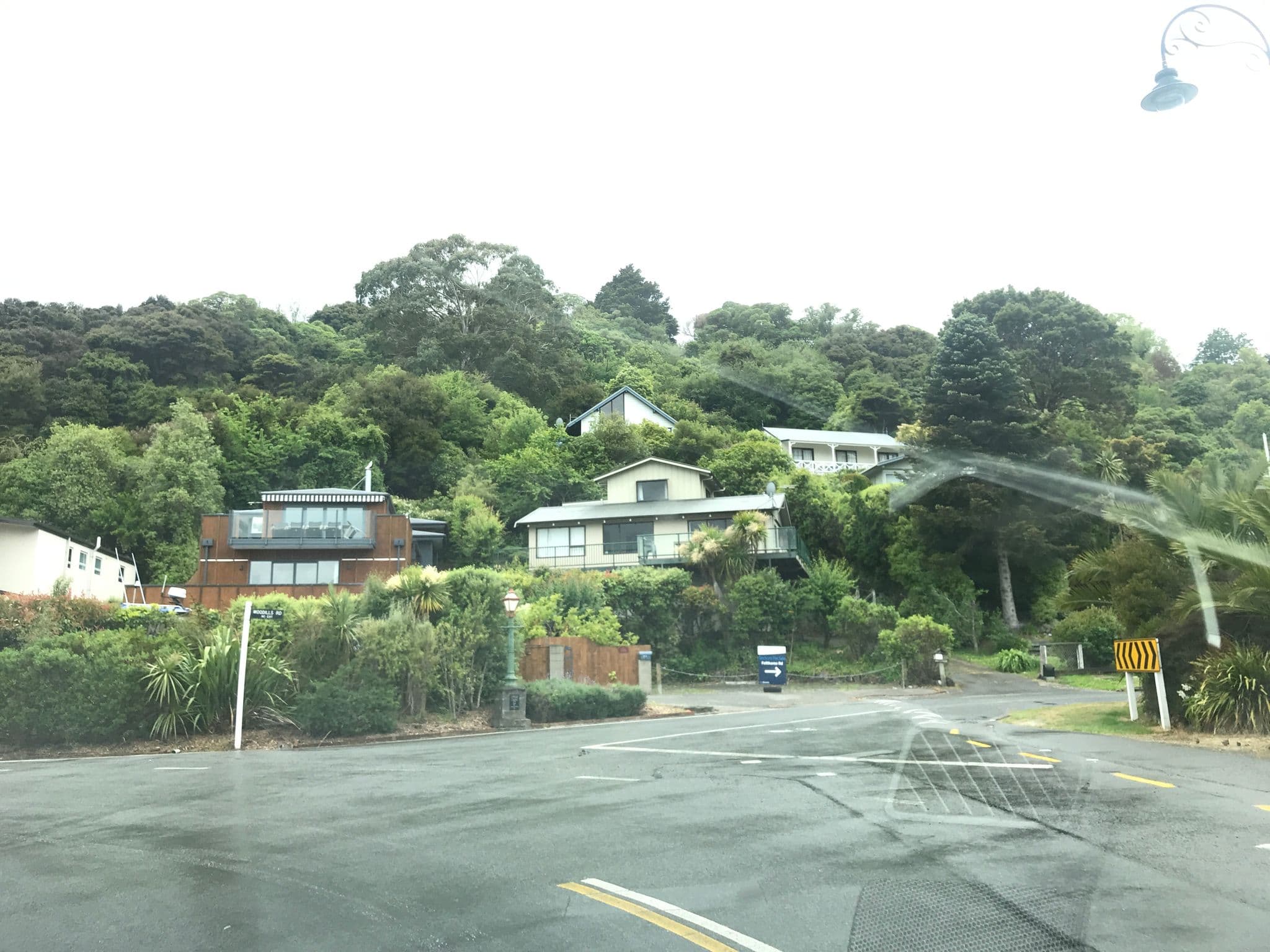 Street view near La Rive Motel Akaroa, Diamond Harbour — © rezakhorasan (CC BY-SA · Mapillary)