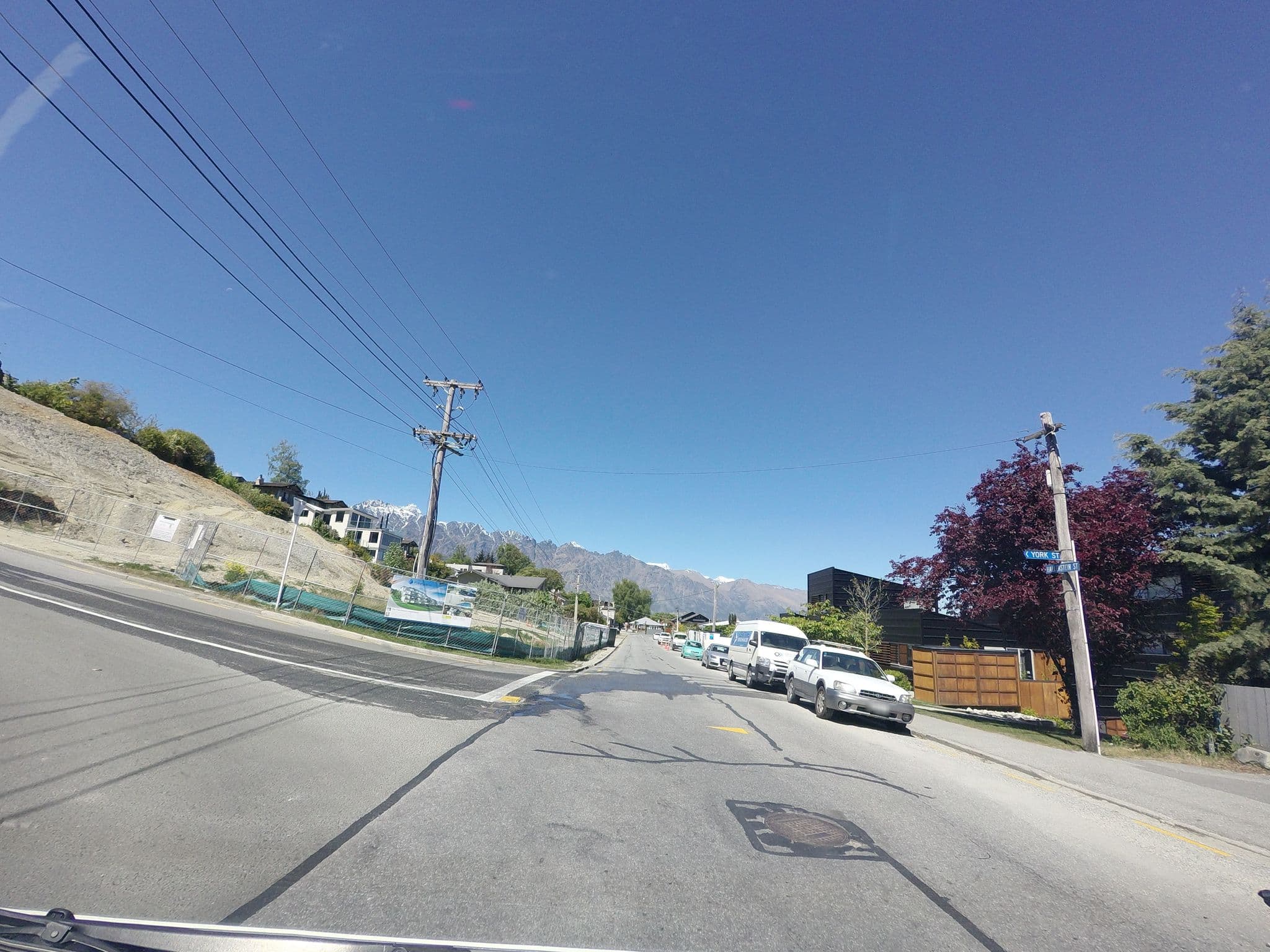 Street view near 22 Hallenstein Apartments, Queenstown — © mishari (CC BY-SA · Mapillary)