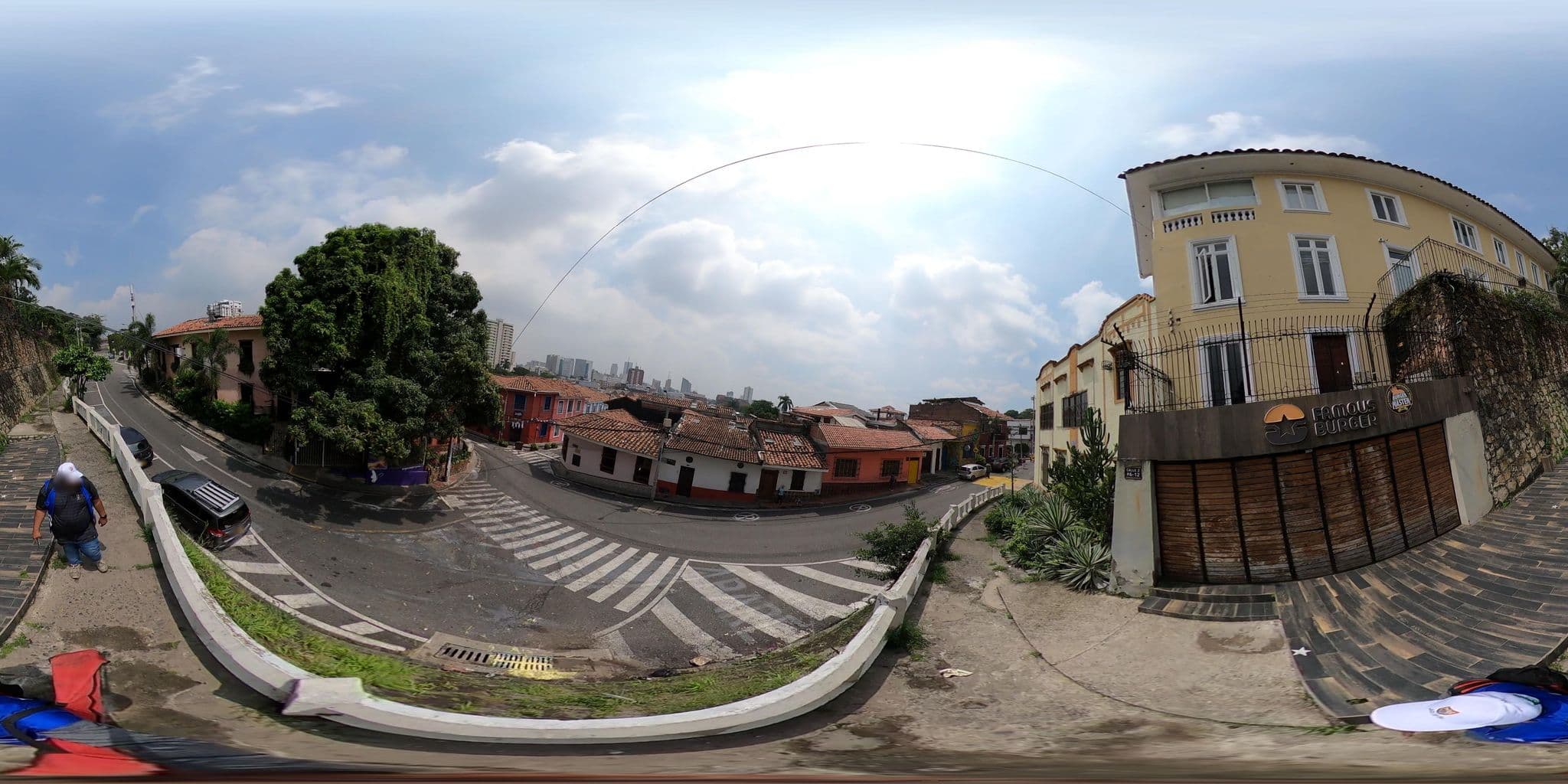 Street view near La Boheme Hotel, Cali