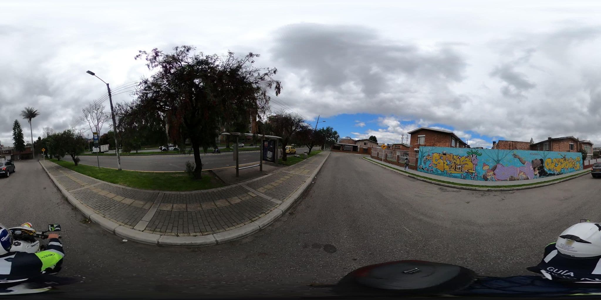 Street view near Pension Bogotá, Bogotá