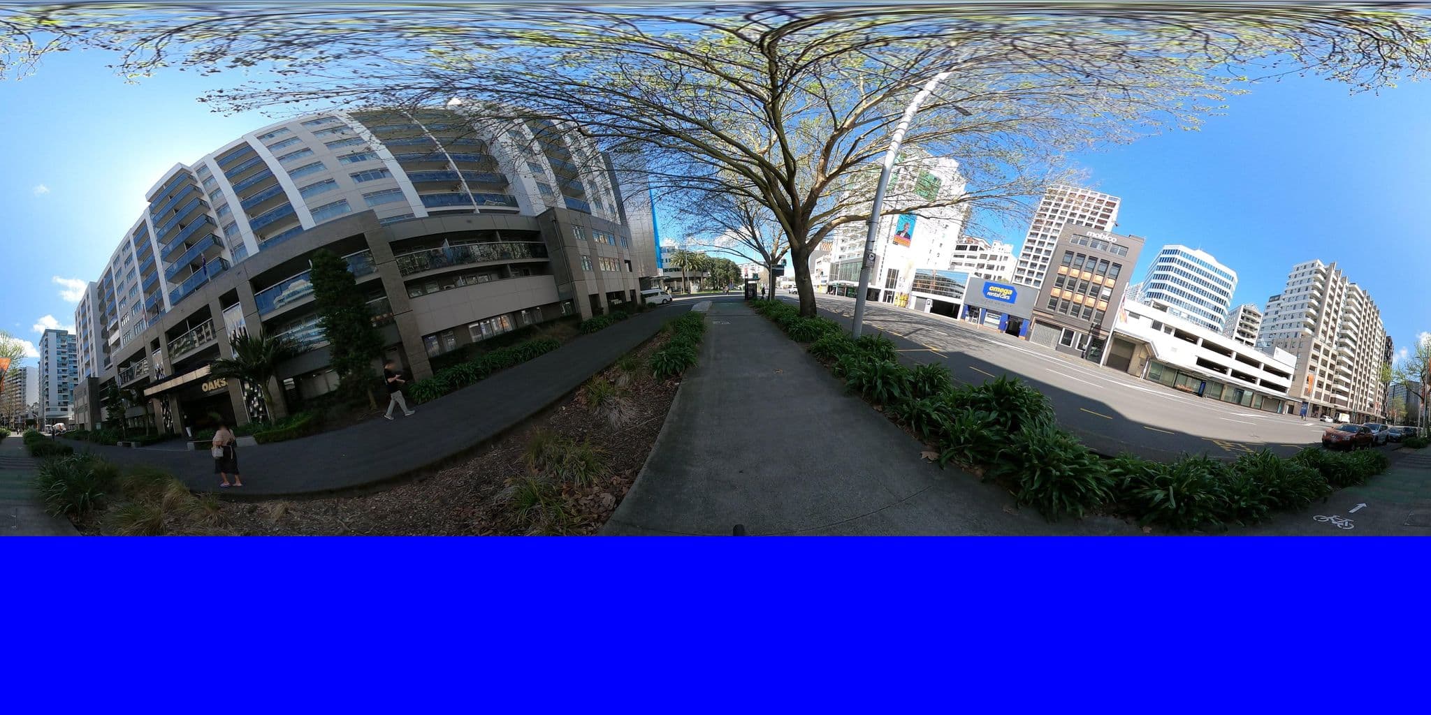 Street view near Waldorf Stadium Apartments Hotel, Auckland — © ralley (CC BY-SA · Mapillary)