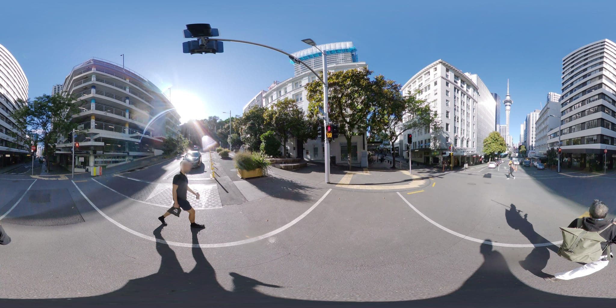 Street view near Frienz.com Hostel, Auckland — © mapconcierge (CC BY-SA · Mapillary)