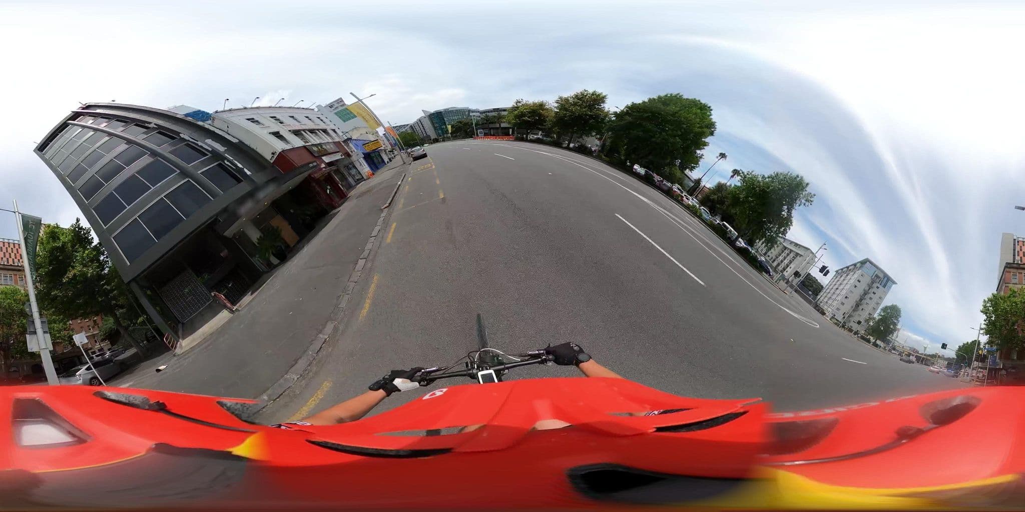 Street view near The Station Backpackers, Auckland — © ralley (CC BY-SA · Mapillary)
