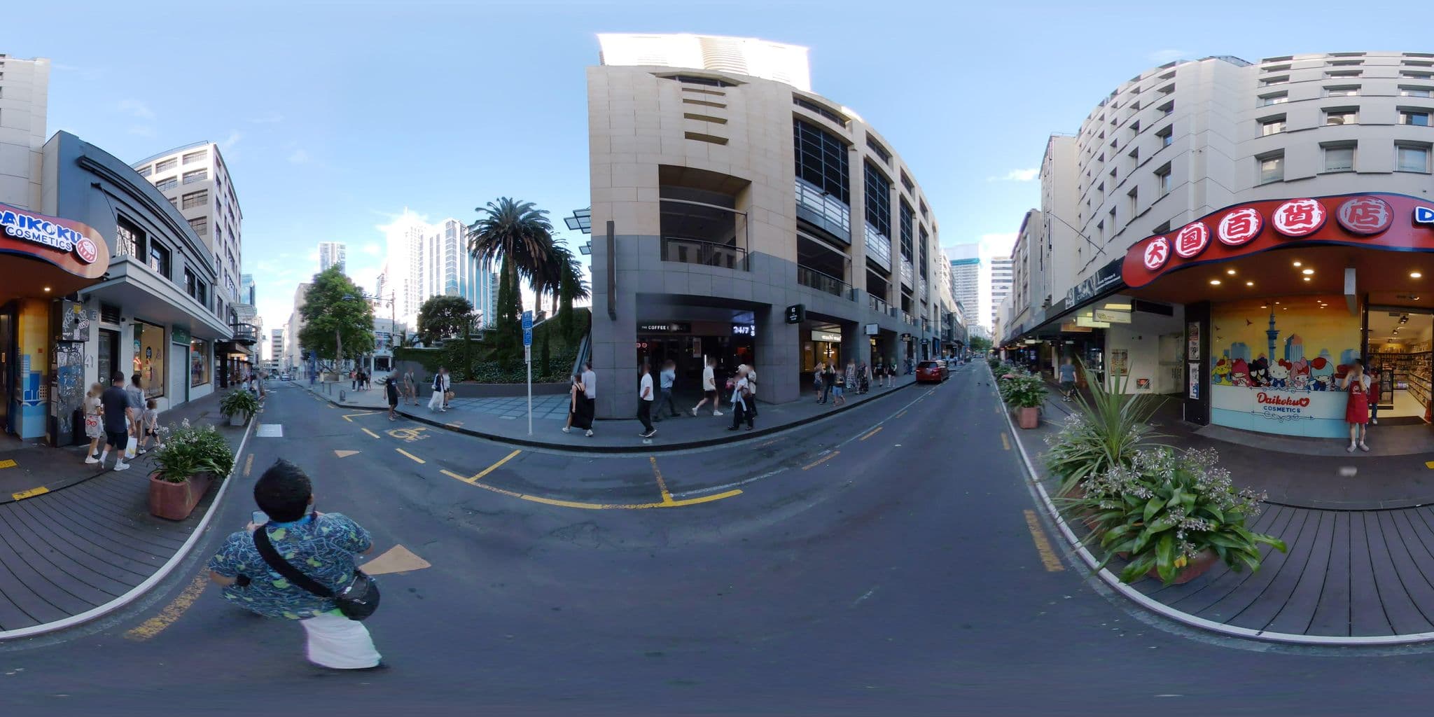 Street view near Metro Suites Apartment Hotel, Auckland — © mapconcierge (CC BY-SA · Mapillary)
