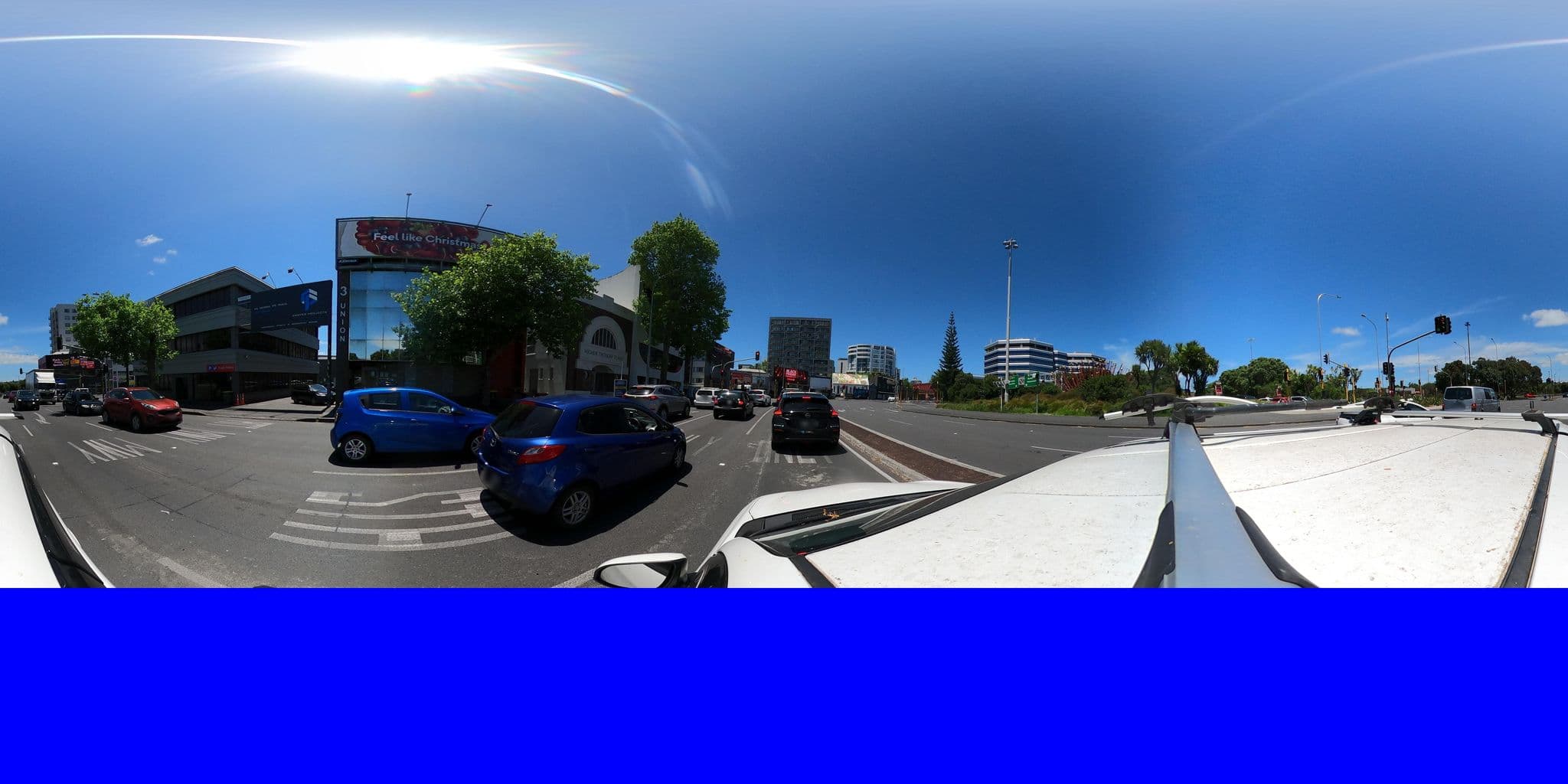 Street view near Freemans Backpackers, Auckland — © ralley (CC BY-SA · Mapillary)