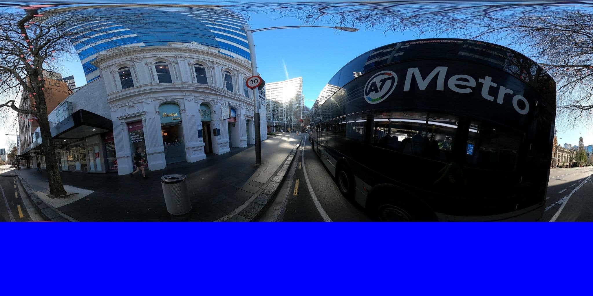 Street view near Four Points by Sheraton Auckland, Auckland — © ralley (CC BY-SA · Mapillary)