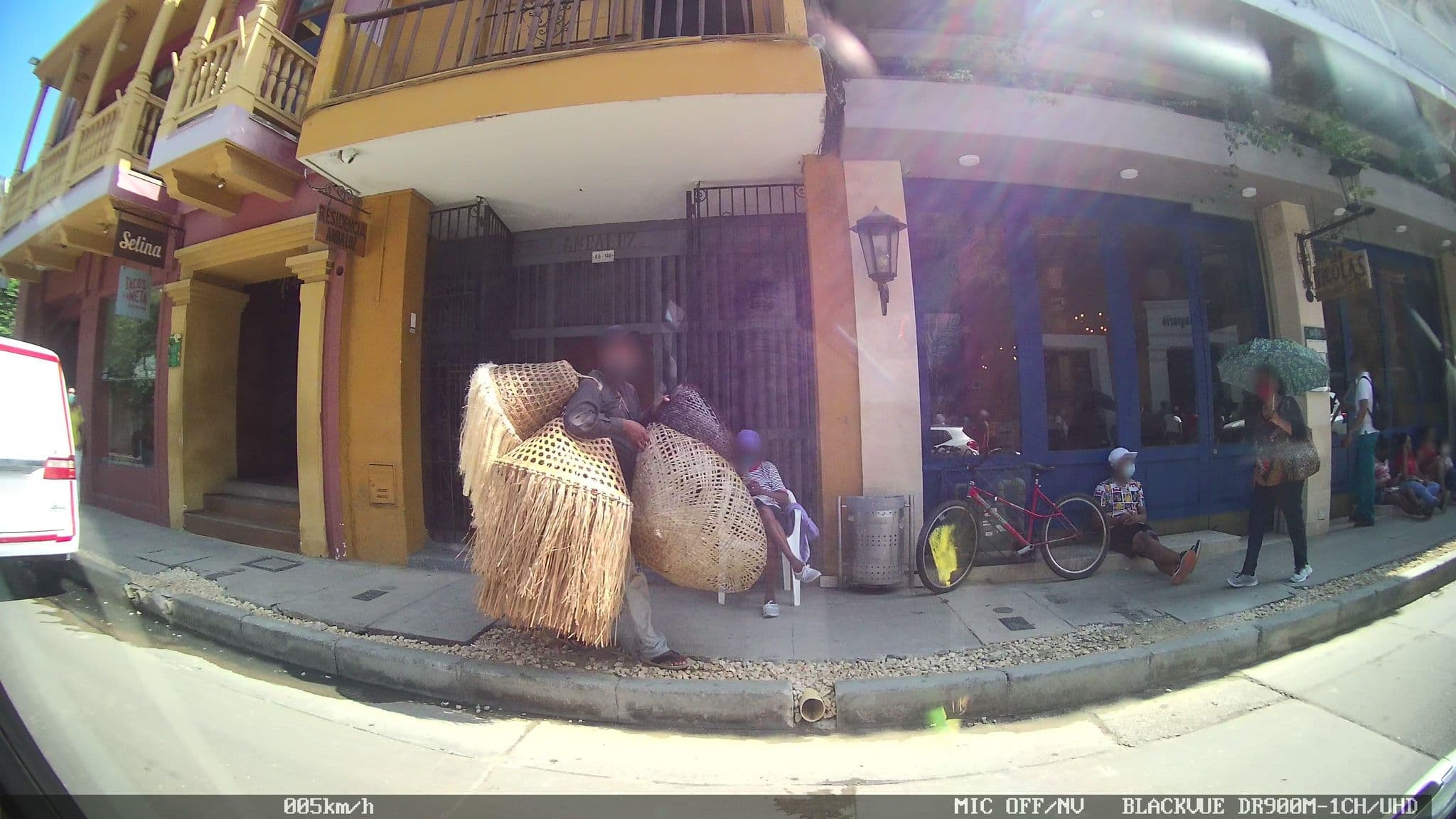 Street view near Andaluz, Cartagena