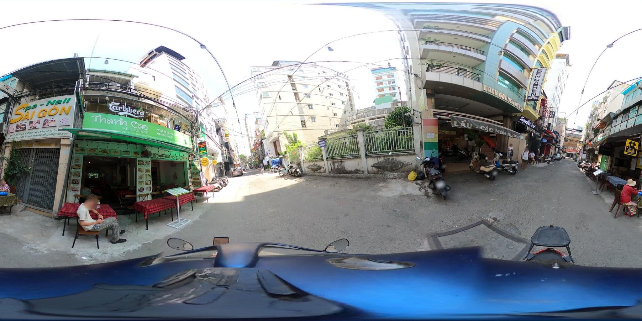 Street view near Linh Guesthouse, Quận Ba — © phoenixmap_front (CC BY-SA · Mapillary)