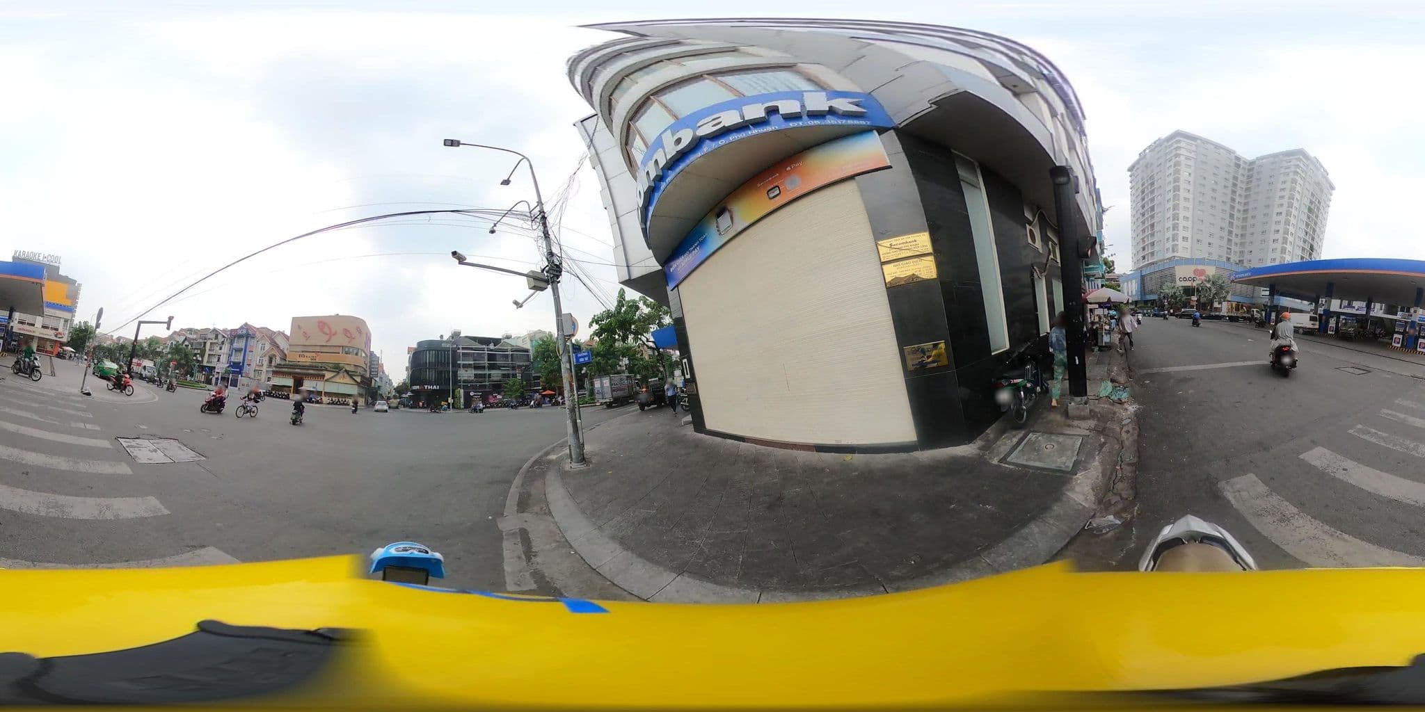 Street view near Sao Ánh Mai Hotel, Gò Vấp — © bemaps3_sg (CC BY-SA · Mapillary)