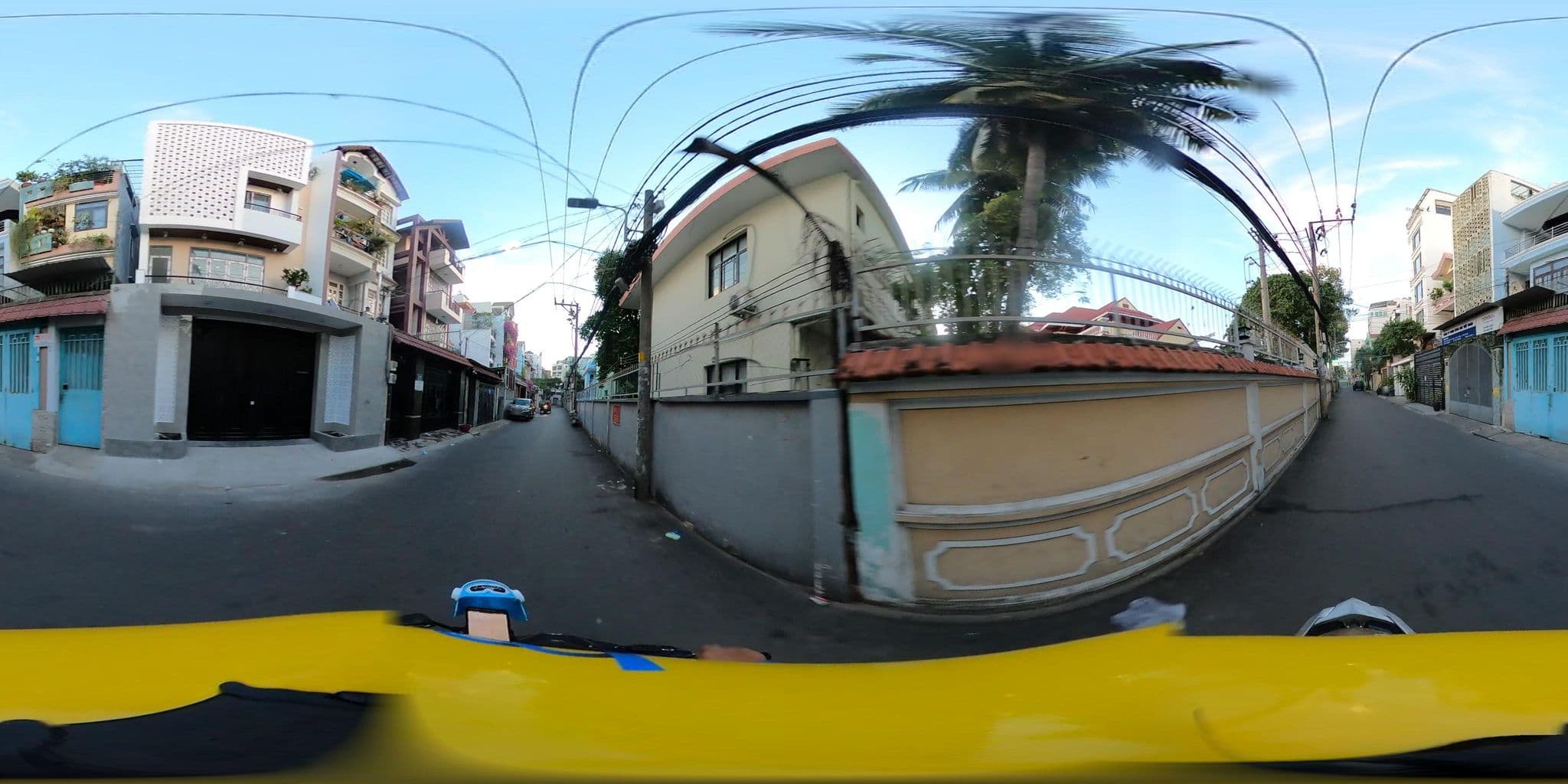 Street view near the blue hotel, Tân Bình — © bemaps3_sg (CC BY-SA · Mapillary)