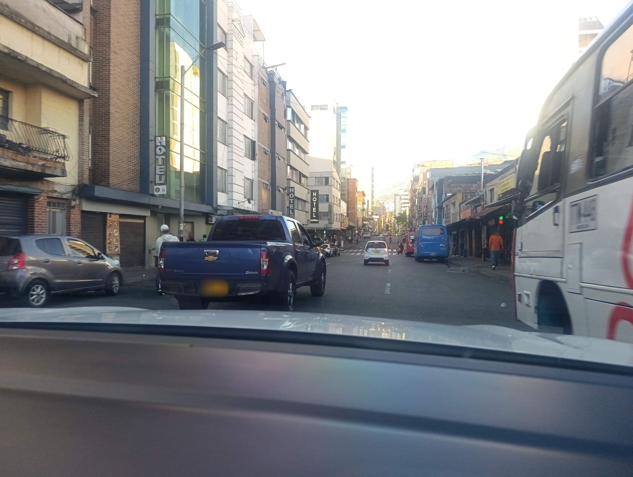 Street view near Hotel Romanza, Medellín — © Map_Andruis (CC BY-SA · Mapillary)